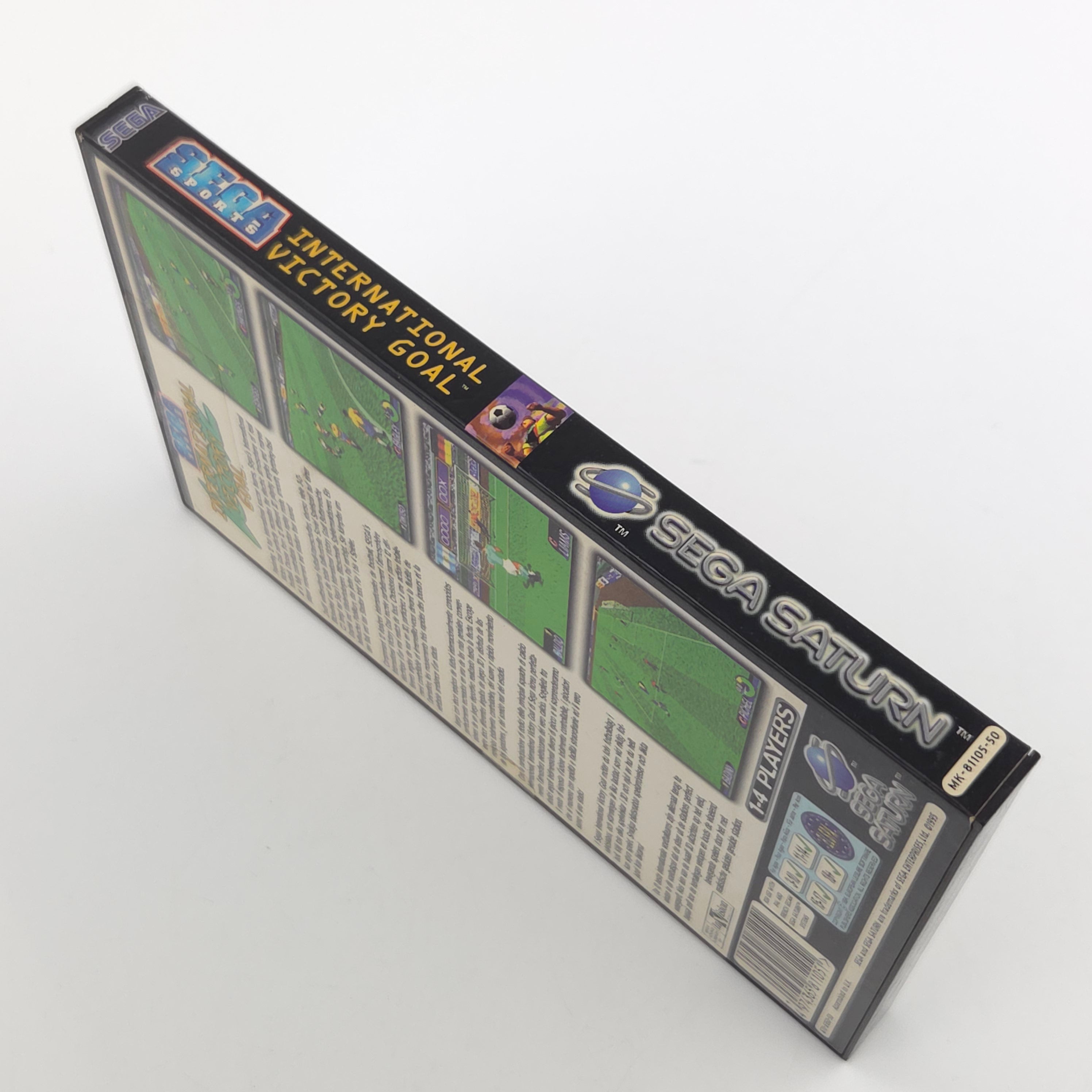 Sega Saturn Spiel International Victory Goal OVP PAL EUR