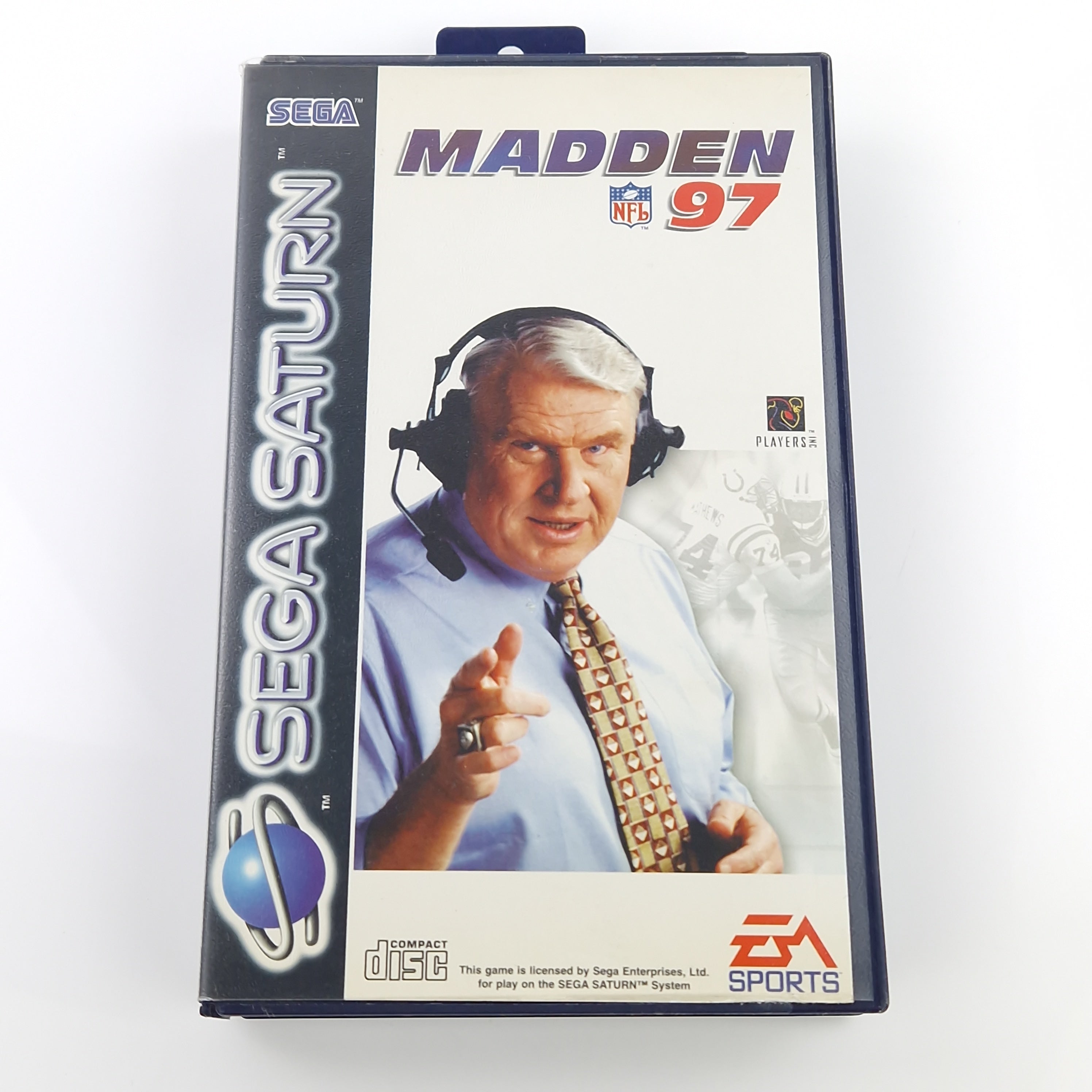 Sega Saturn Spiel – Madden NFL 97 OVP PAL Football