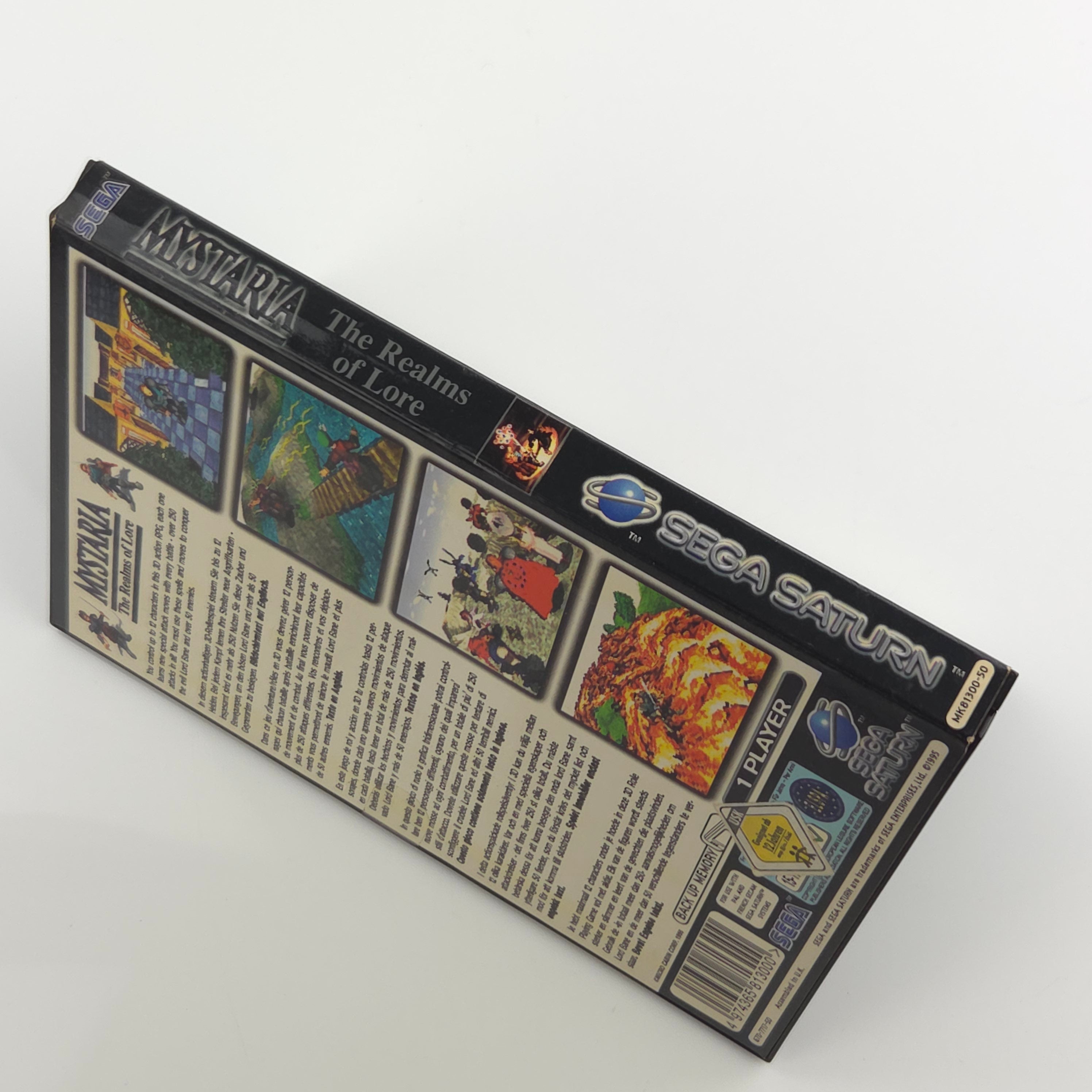 Sega Saturn Spiel – Mystaria The Realms of Lore OVP