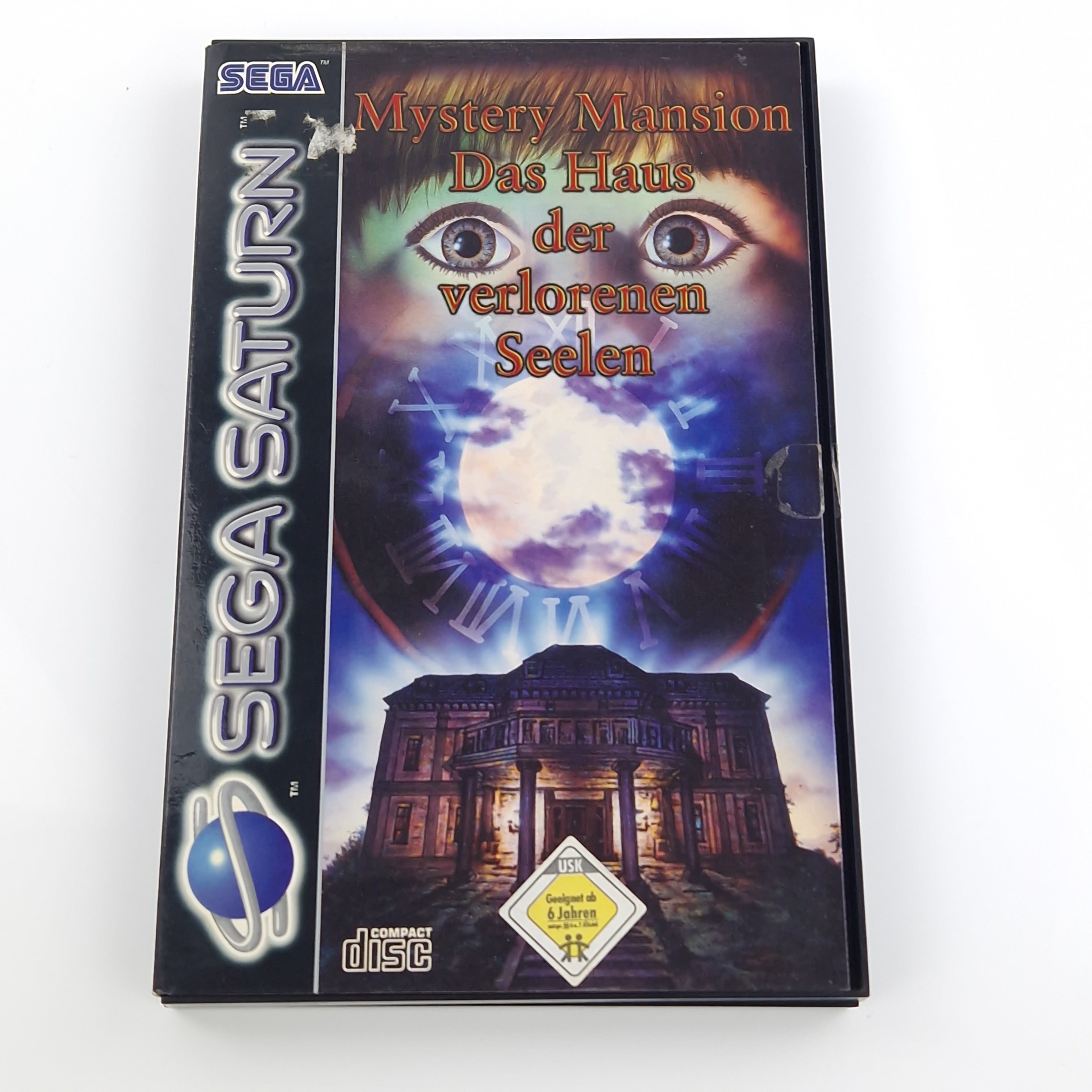 Sega Saturn Spiel – Mystery Mansion Das Haus der verlorenen Seelen OVP