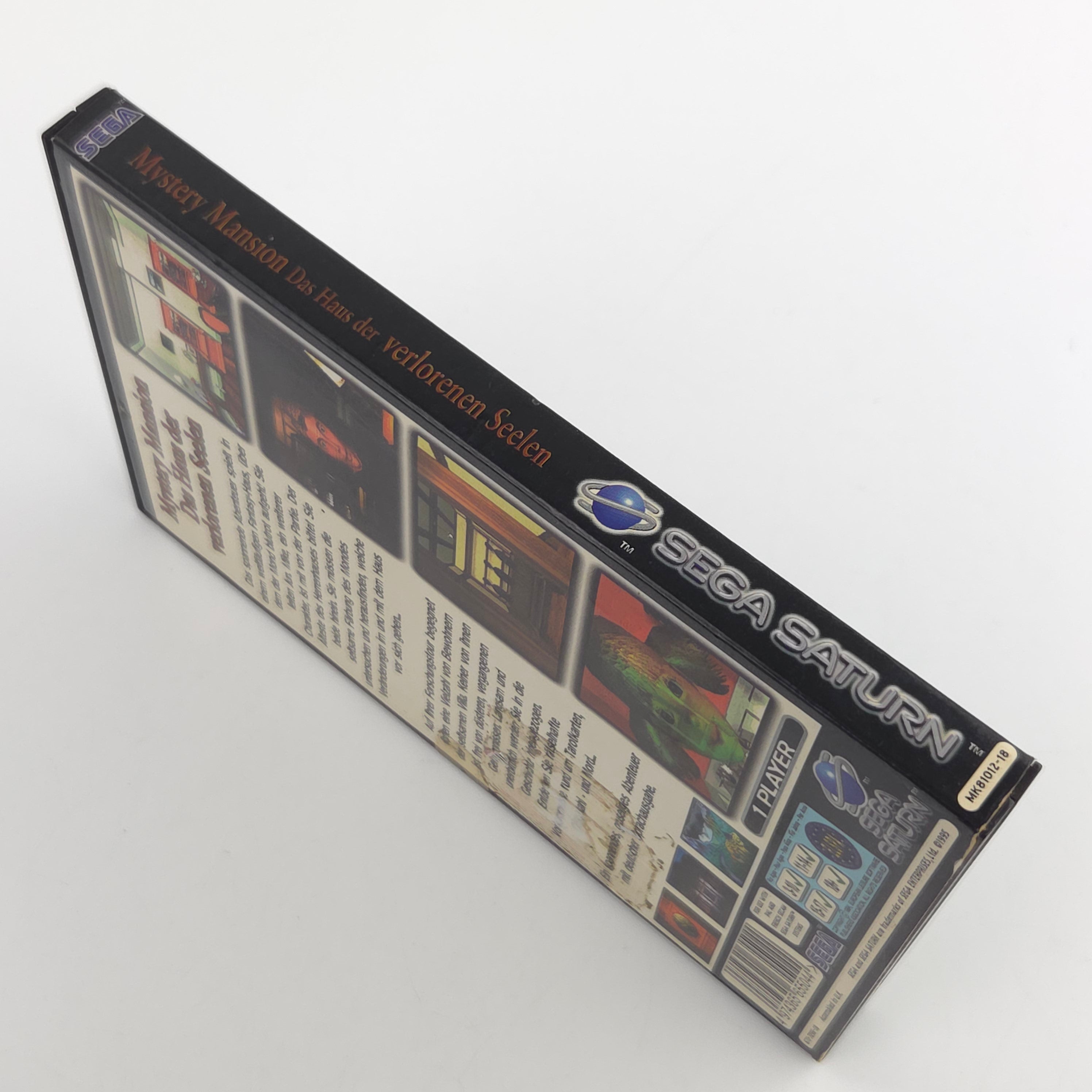 Sega Saturn Spiel Mystery Mansion Haus der Seelen OVP PAL
