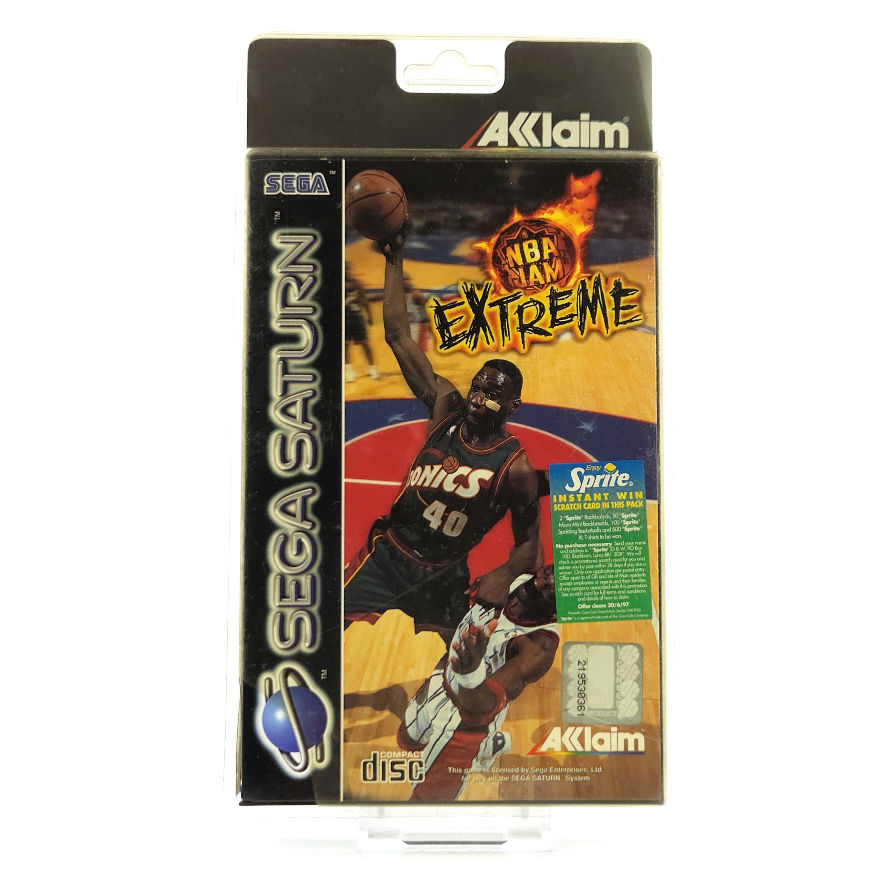 Sega Saturn Spiel – NBA Jam Extreme Neu Blister OVP