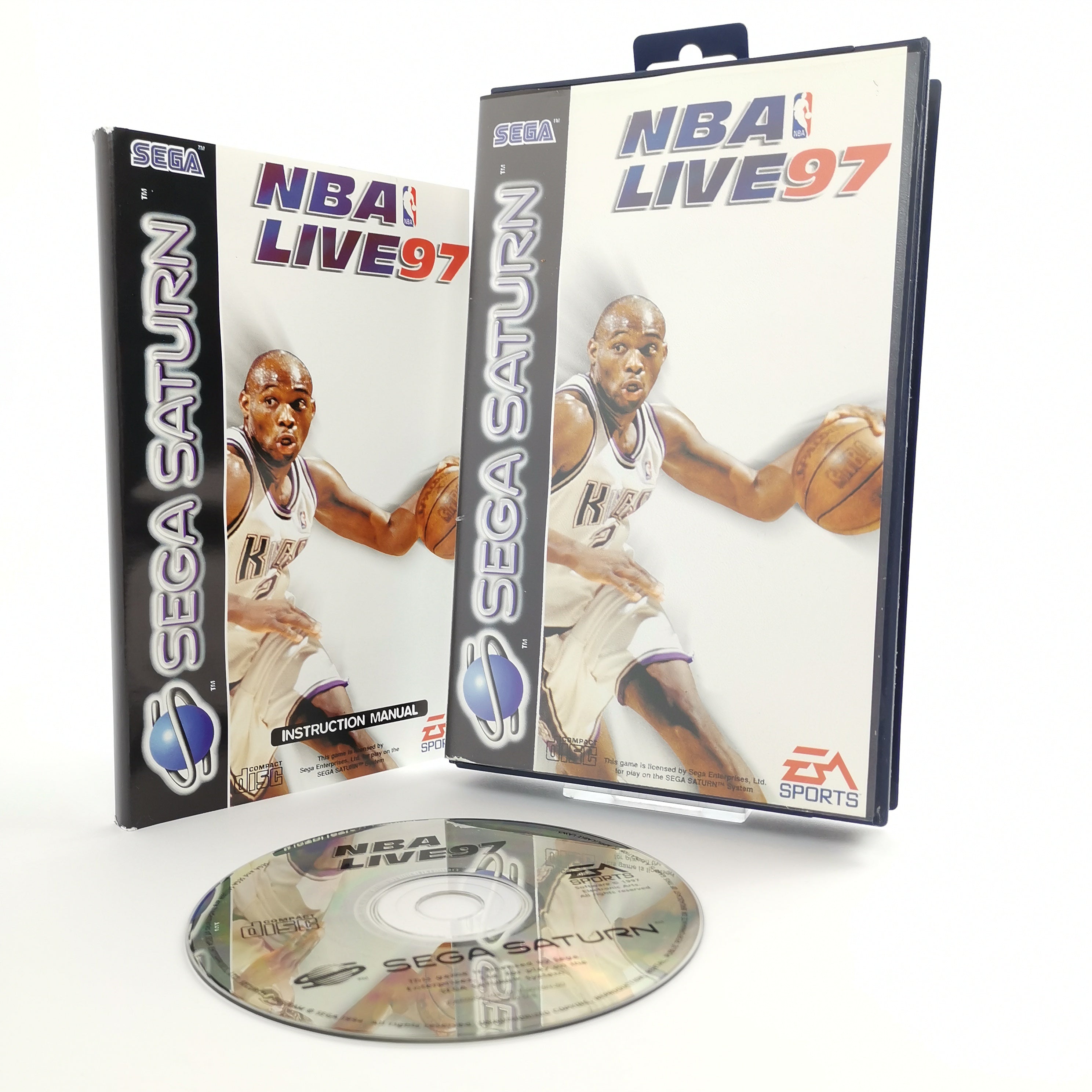 Sega Saturn Spiel – NBA Live 97 Basketball (PAL OVP)