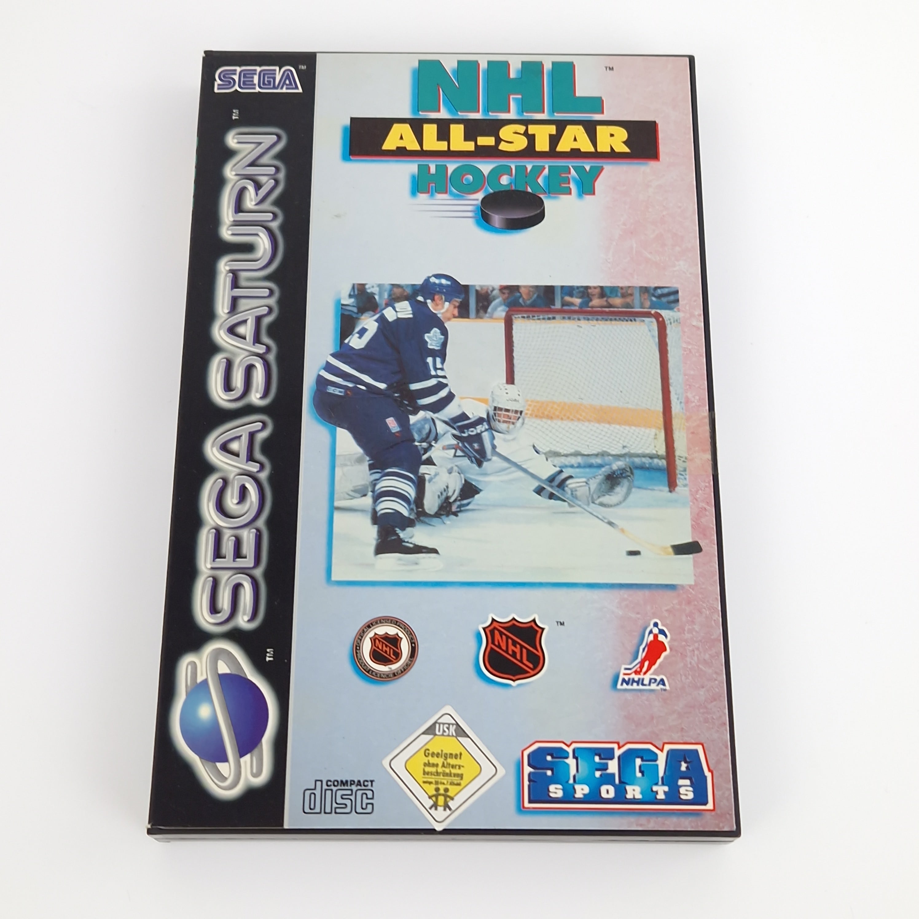 Sega Saturn Spiel – NHL All-Star Hockey OVP PAL