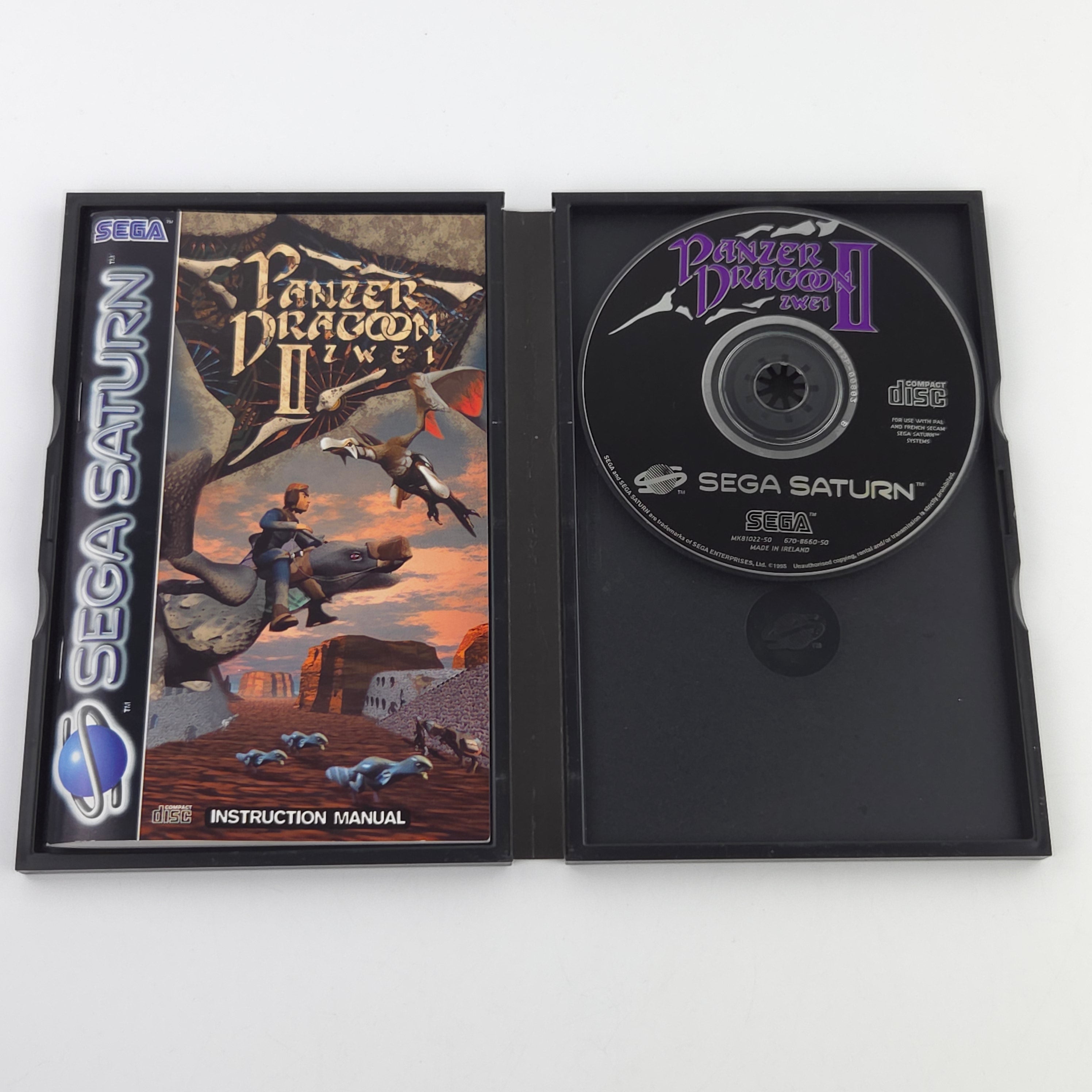 Sega Saturn Spiel Panzer Dragoon II Zwei OVP PAL EUR