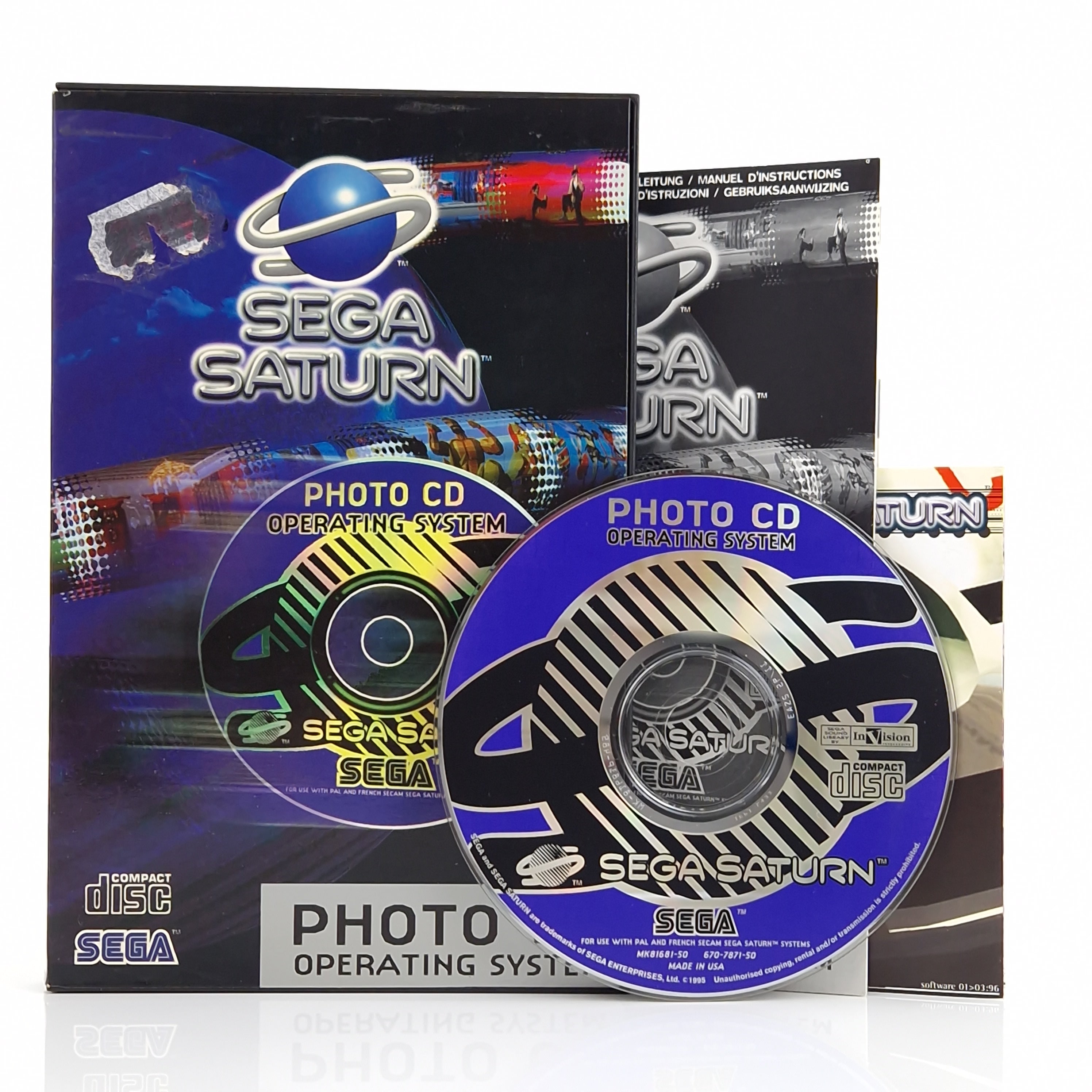 Sega Saturn Spiel – Photo Operating System (PAL OVP)