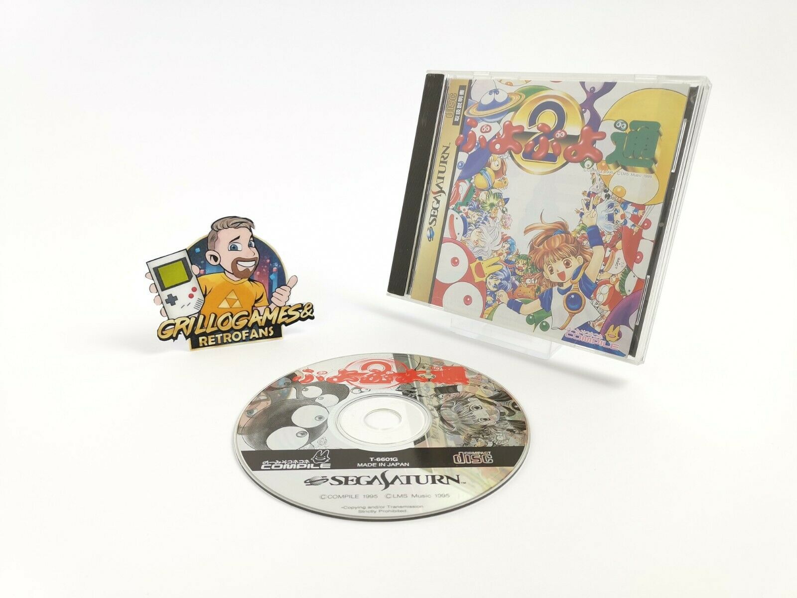 Sega Saturn Spiel – Puyo Puyo Tsuu NTSC-J OVP Japan