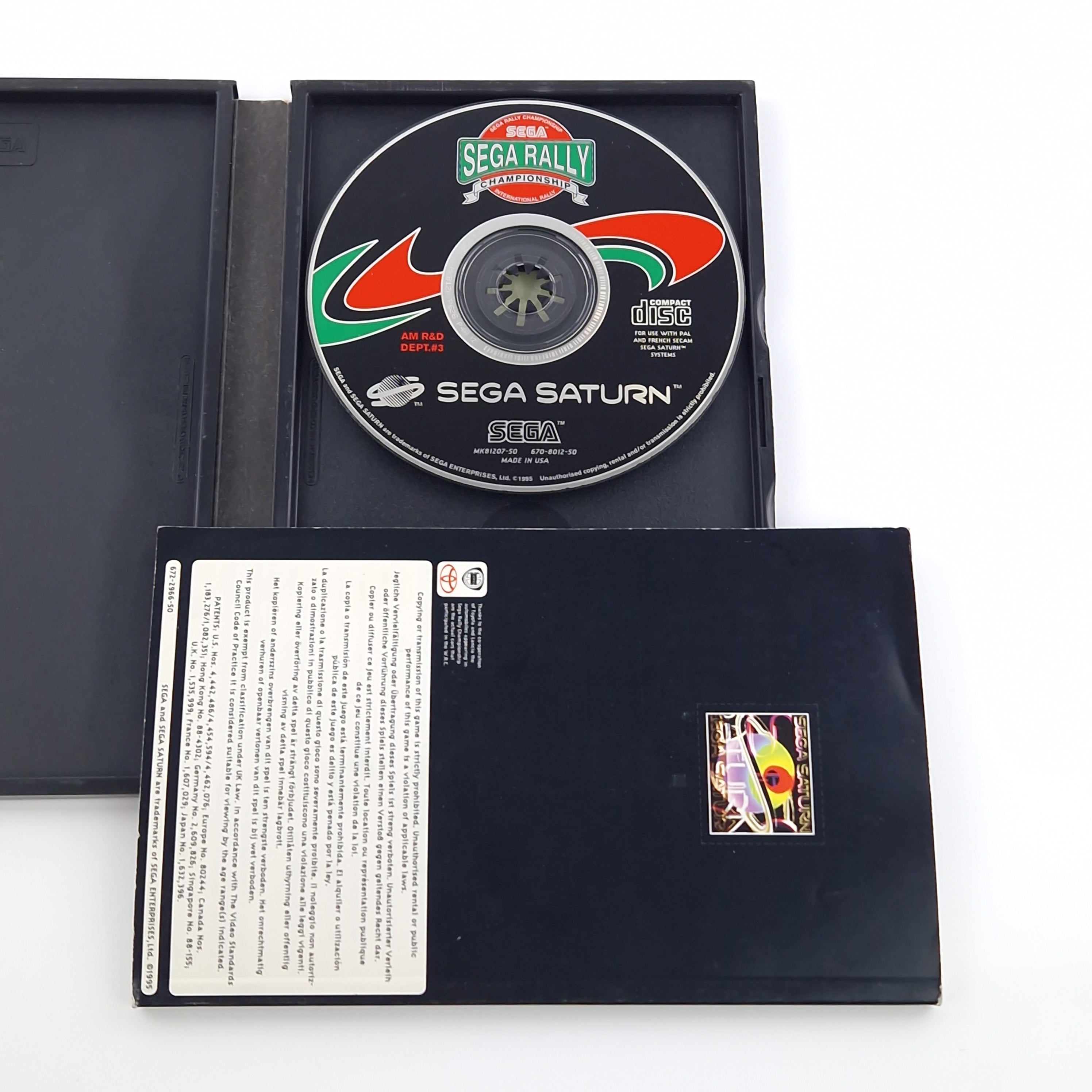 Sega Saturn Spiel – Sega Rally Championship (PAL OVP)