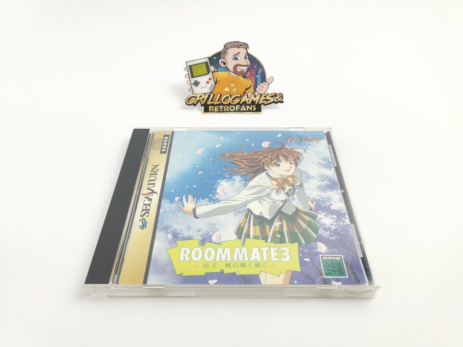 Sega Saturn Spiel – Roommate 3 Japan Spine Card OVP