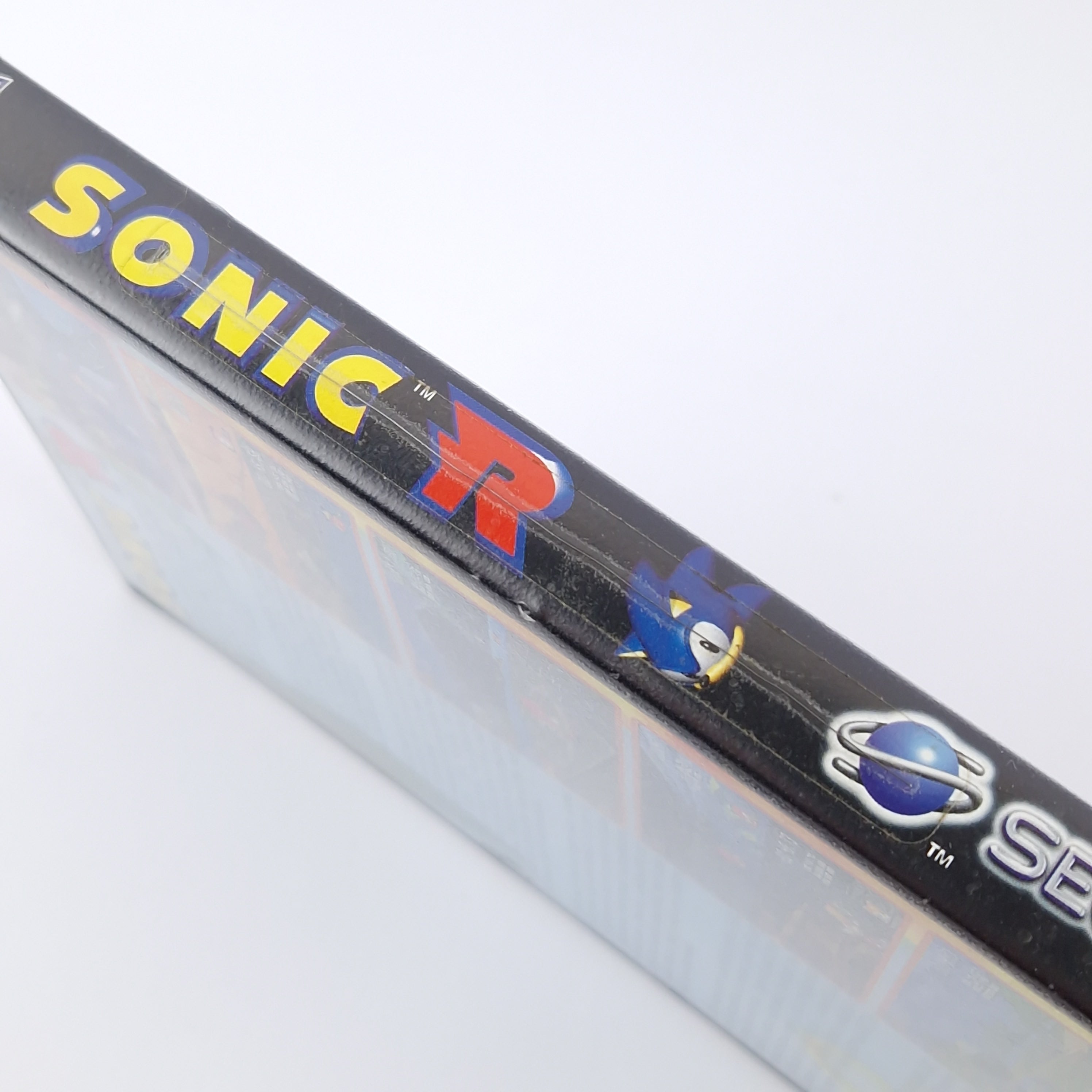 Sega Saturn Spiel: Sonic R - OVP Anleitung CD | Sonic The Hedgehog PAL Game