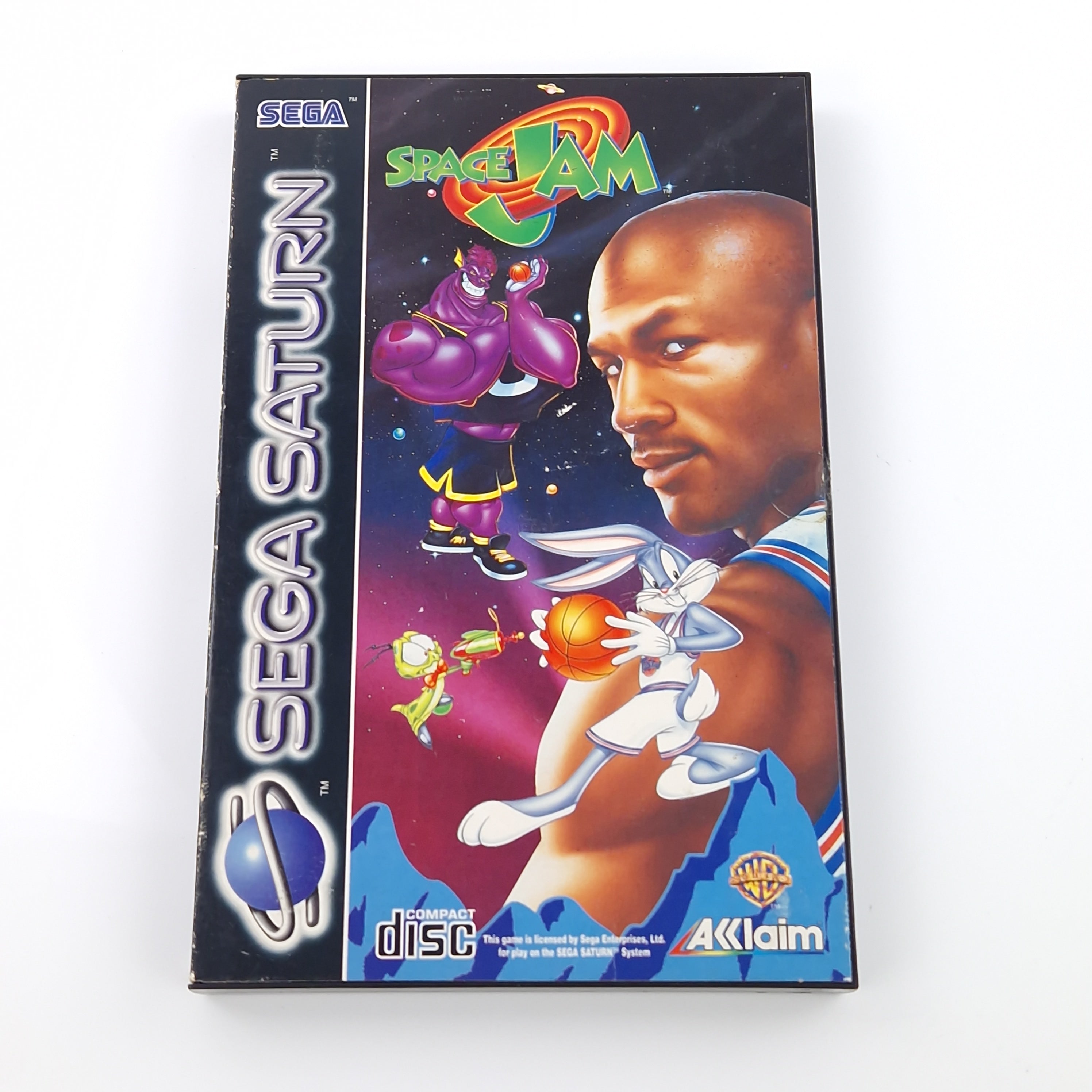 Sega Saturn Spiel – Space Jam OVP PAL Basketball
