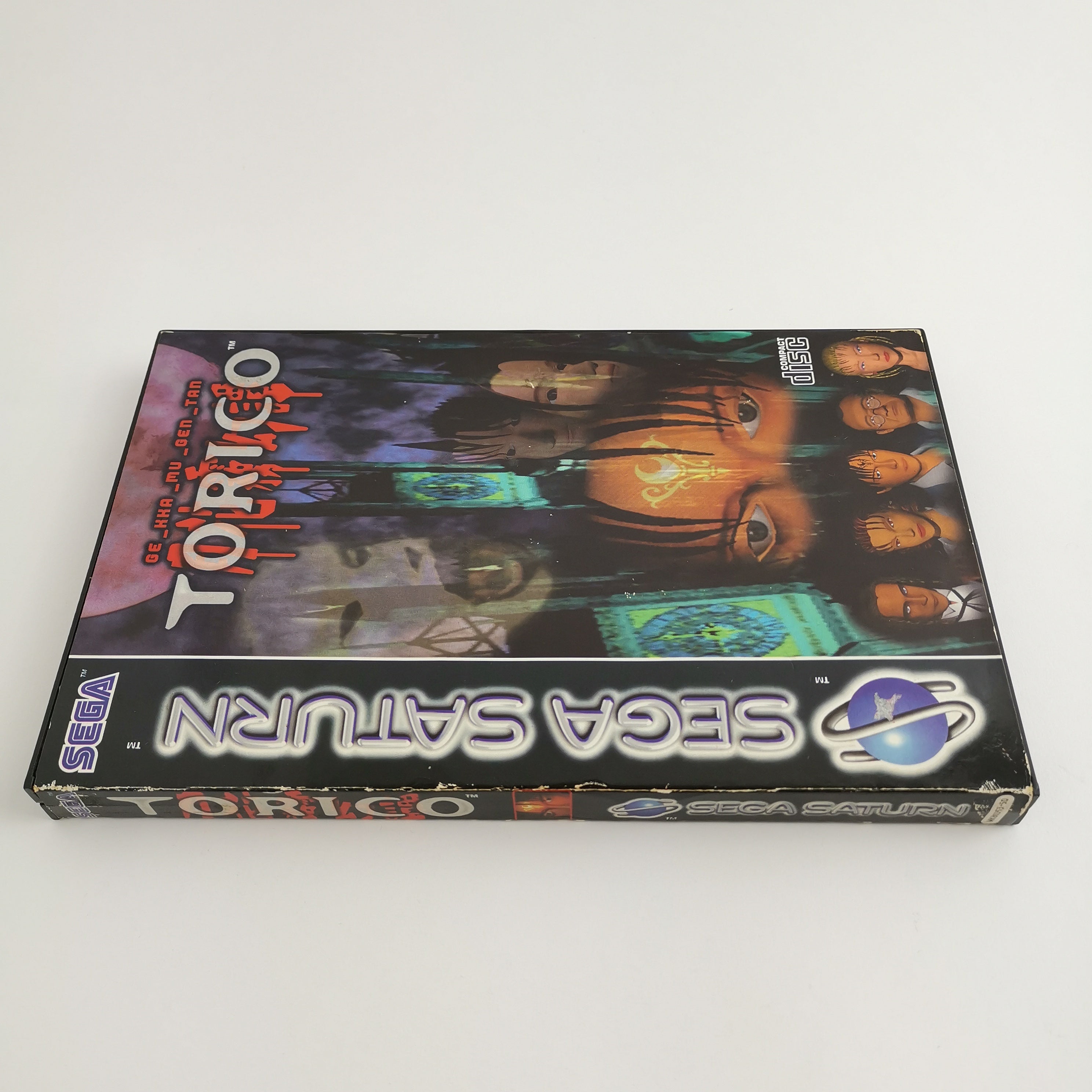 Sega Saturn Spiel – Torico OVP Anleitung PAL Version