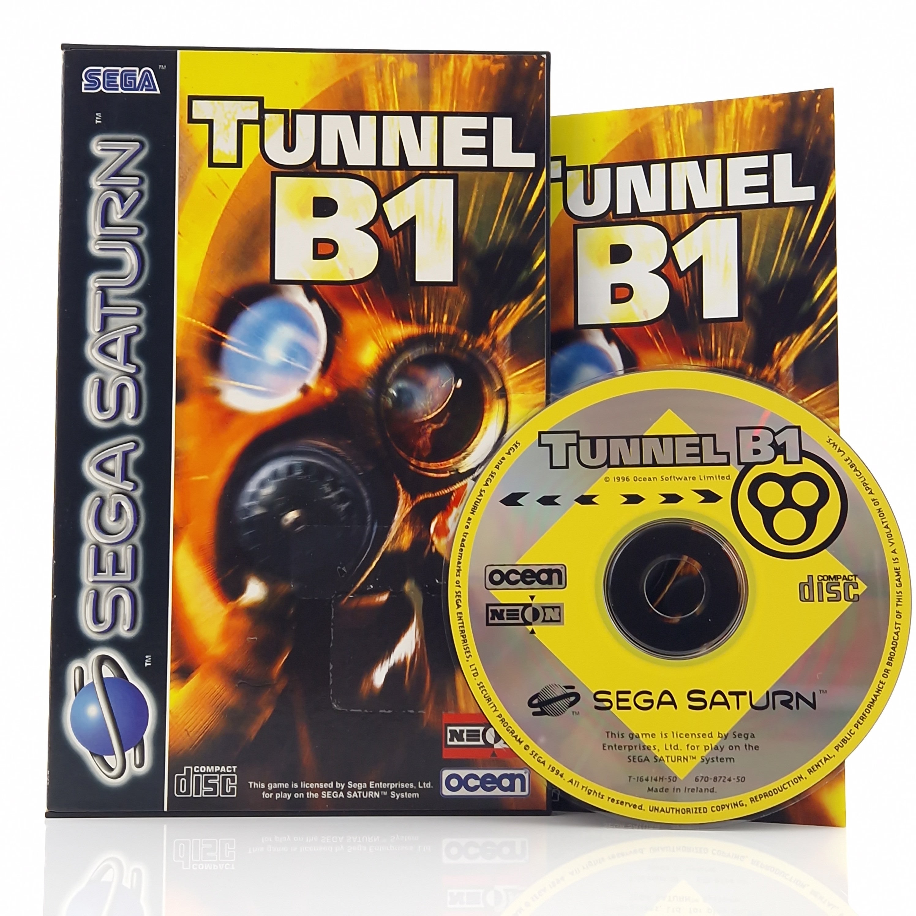 Sega Saturn Spiel – Tunnel B1 OVP PAL Ocean