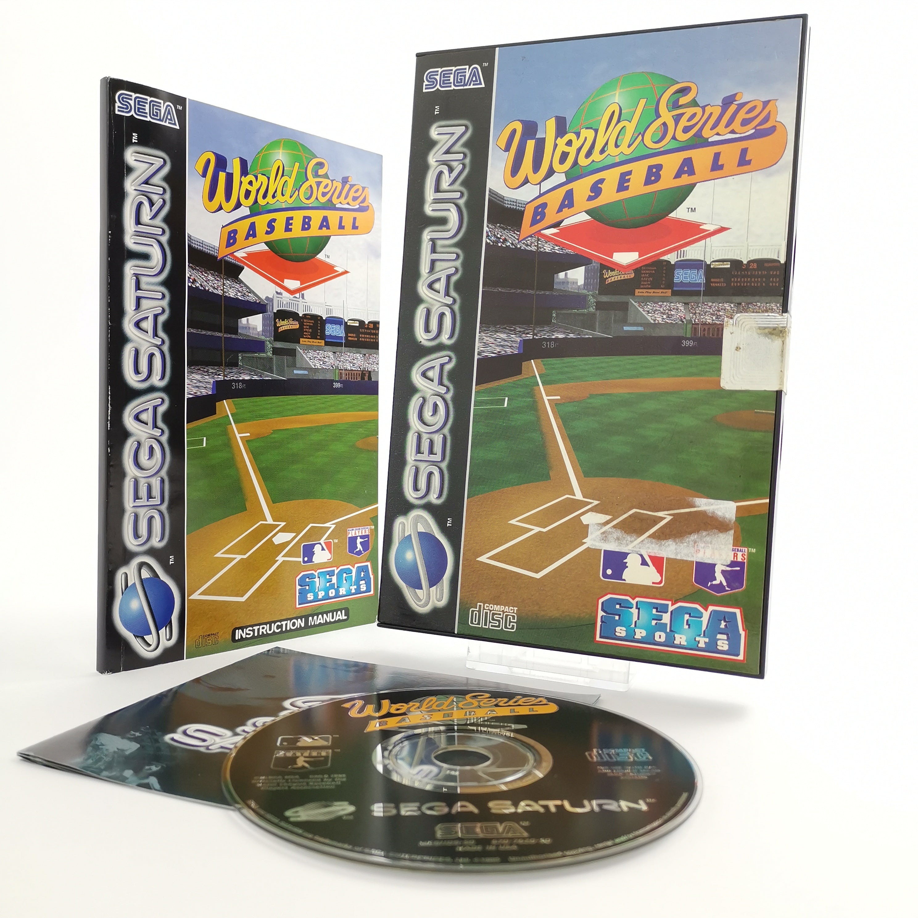 Sega Saturn Spiel – World Series Baseball (PAL OVP)