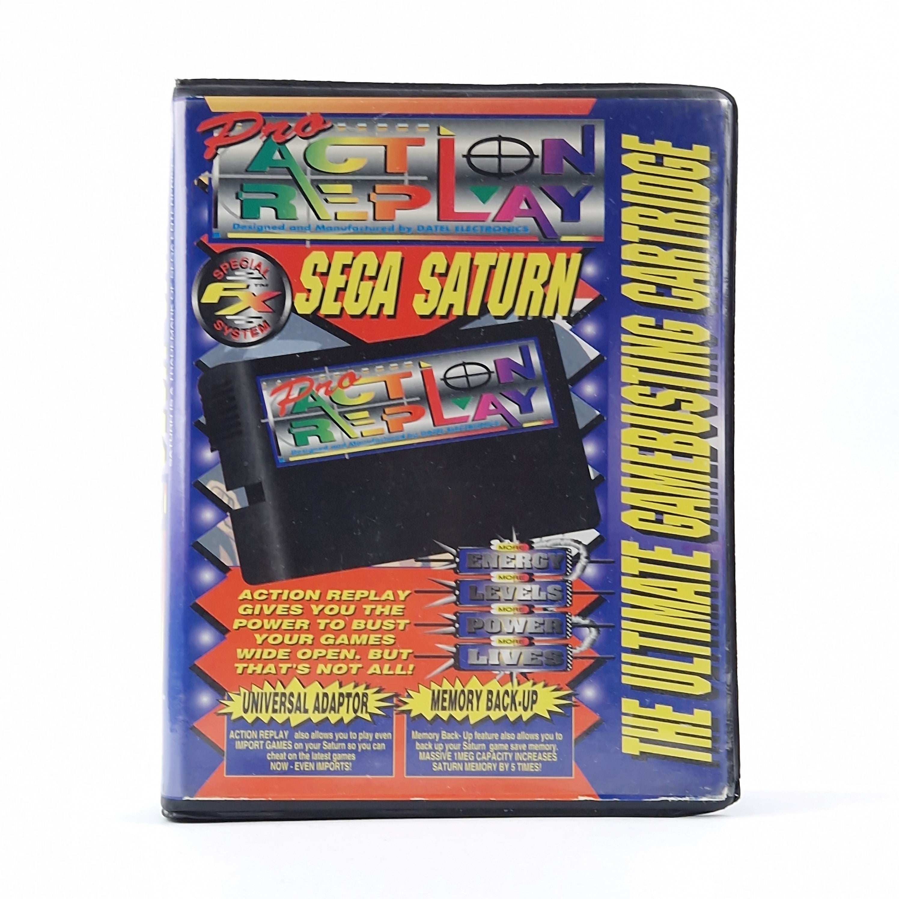 Sega Saturn Zubehör – Action Replay Cheatmodul Adapter