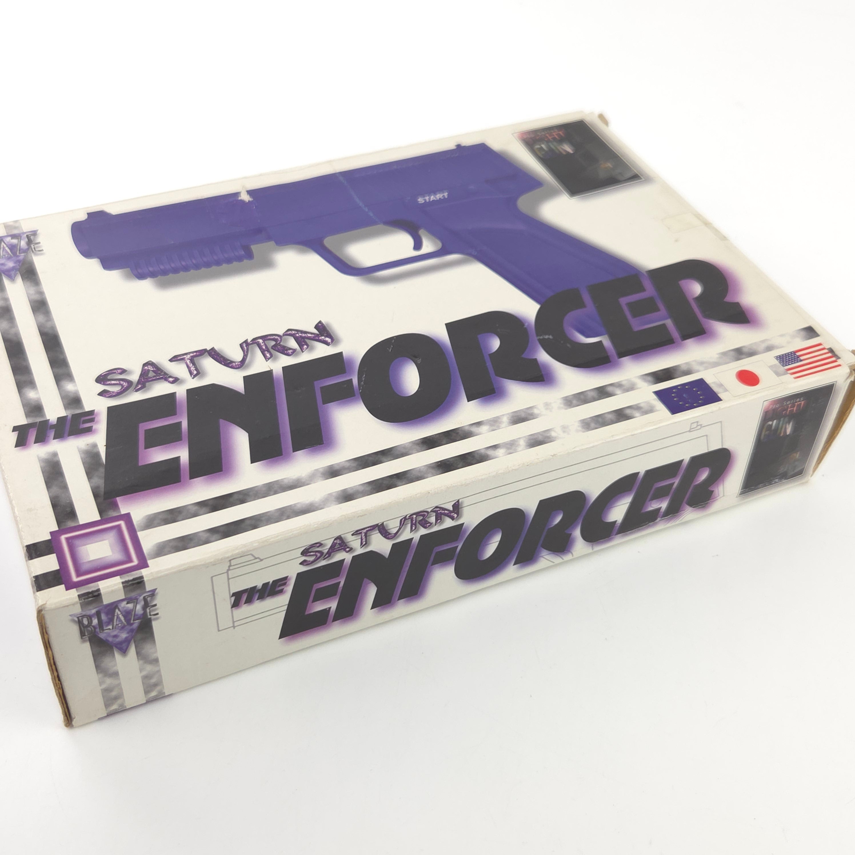 Sega Saturn Zubehör The Enforcer Gun Controller OVP