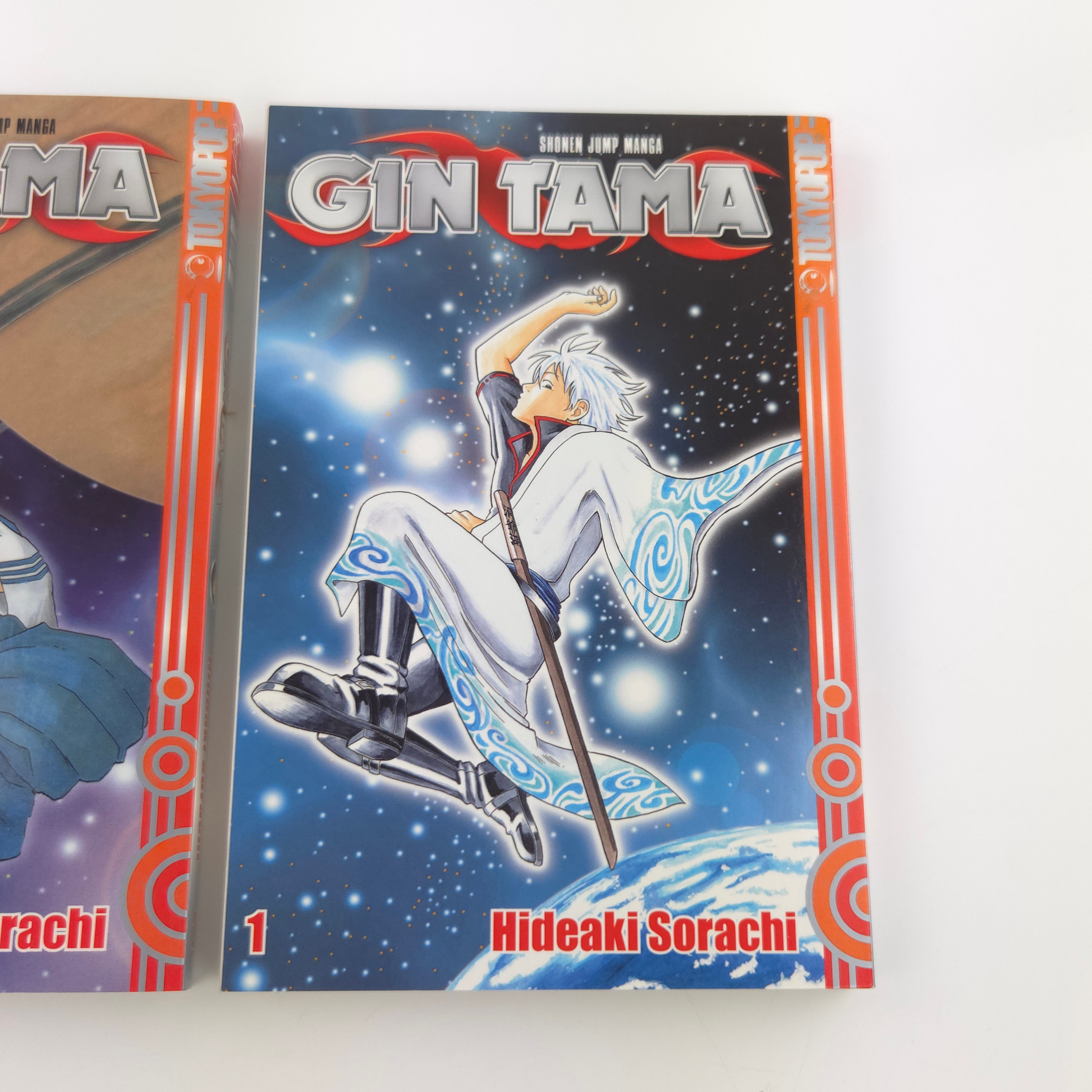 Shonen Jump Manga Gin Tama Band 1 und 2 deutsch