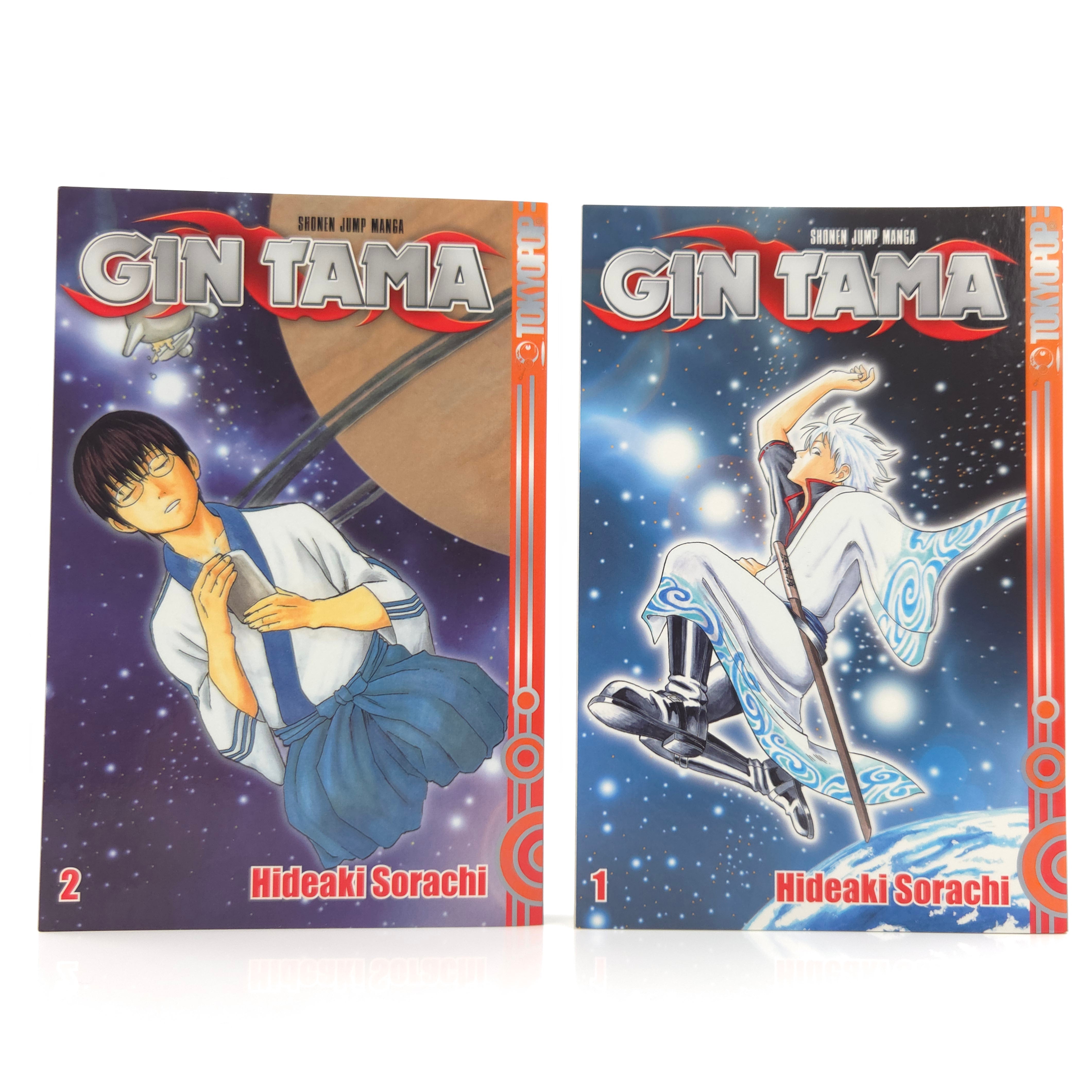 Shonen Jump Manga Gin Tama Band 1 und 2 deutsch