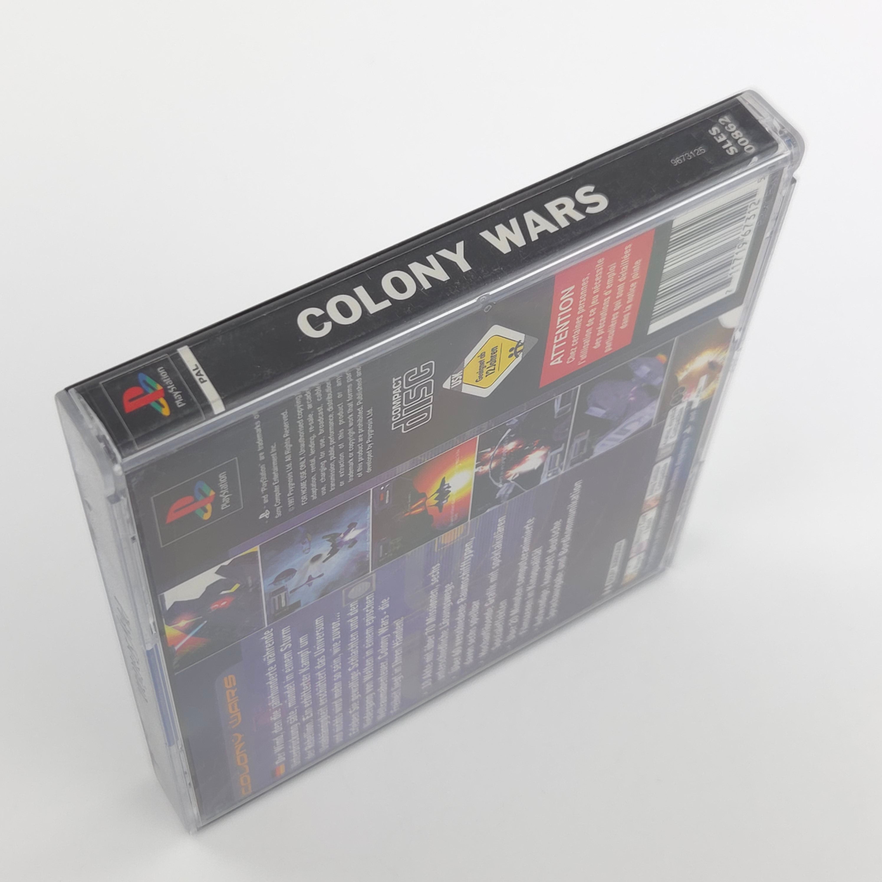 Playstation 1 Spiel Colony Wars PS1 OVP Psygnosis PAL DE