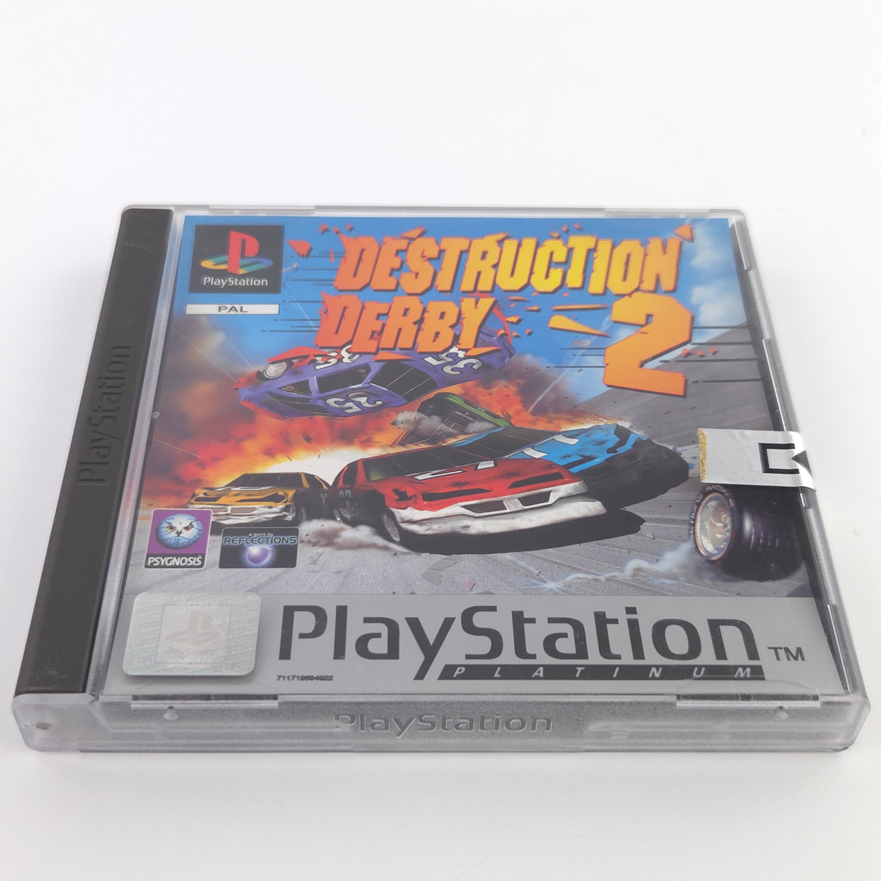 Playstation 1 Spiel – Destruction Derby 2 (PAL)