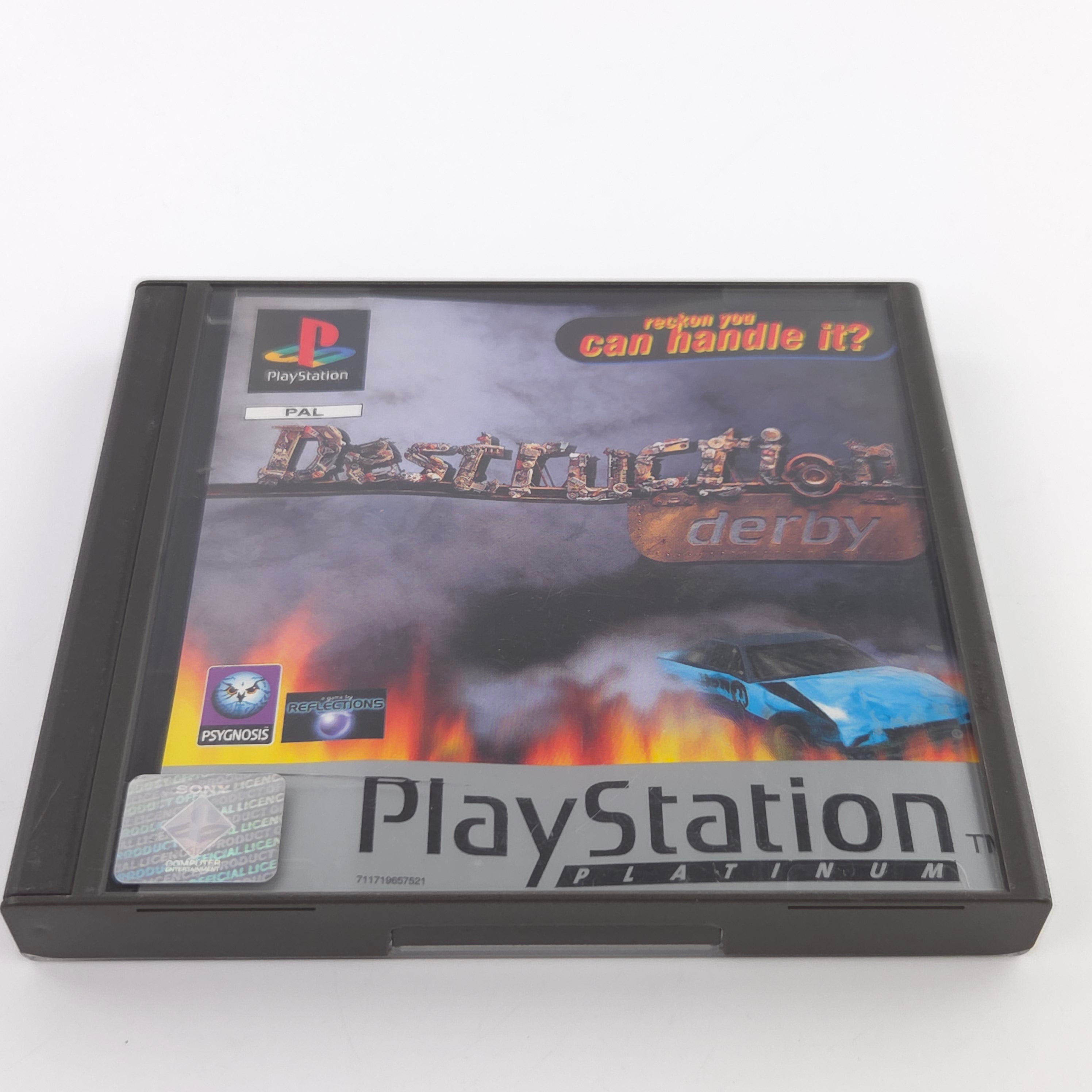 PlayStation 1 Spiel – Destruction Derby (PS1 PAL)