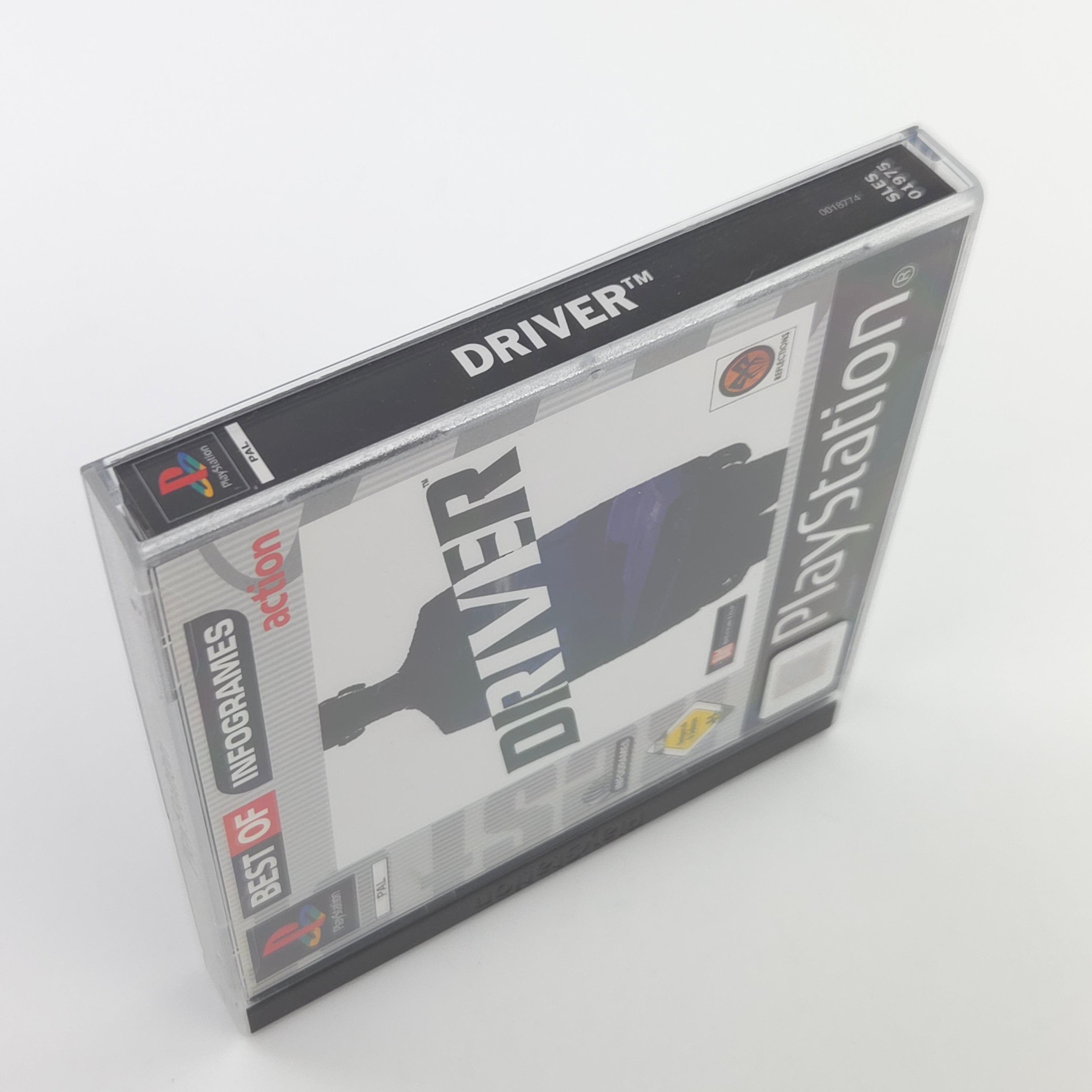 Sony Playstation 1 Spiel Driver PS1 OVP Infogrames PAL DE