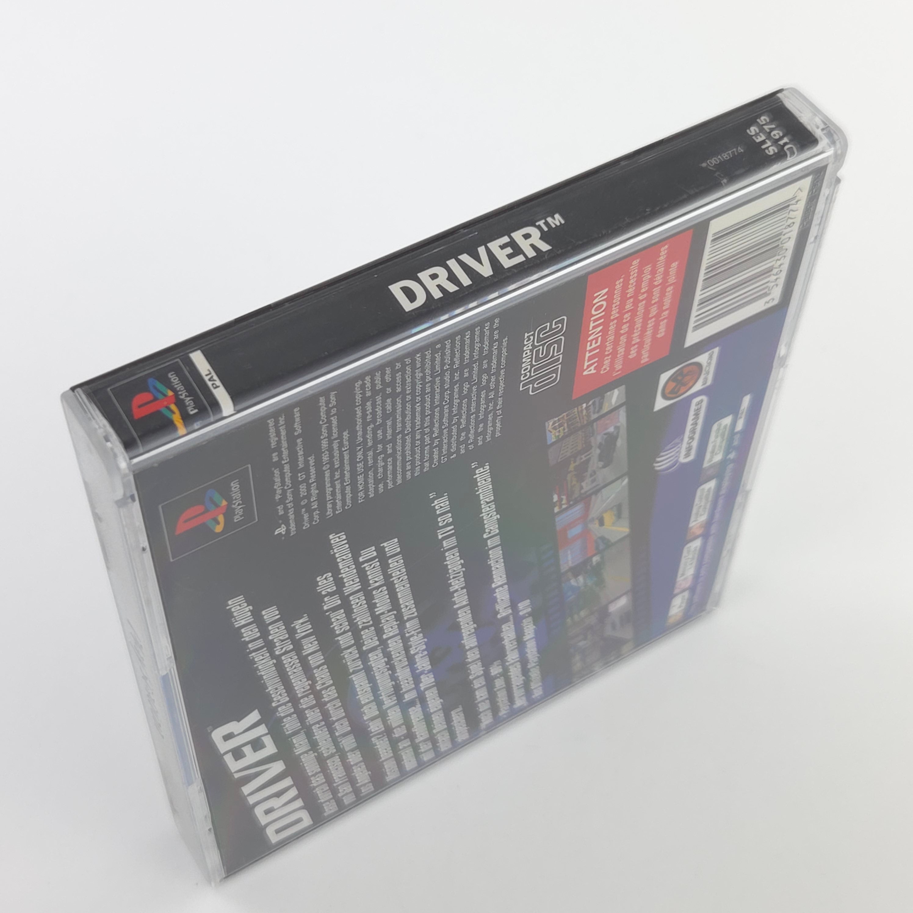 Sony Playstation 1 Spiel Driver PS1 OVP Infogrames PAL DE