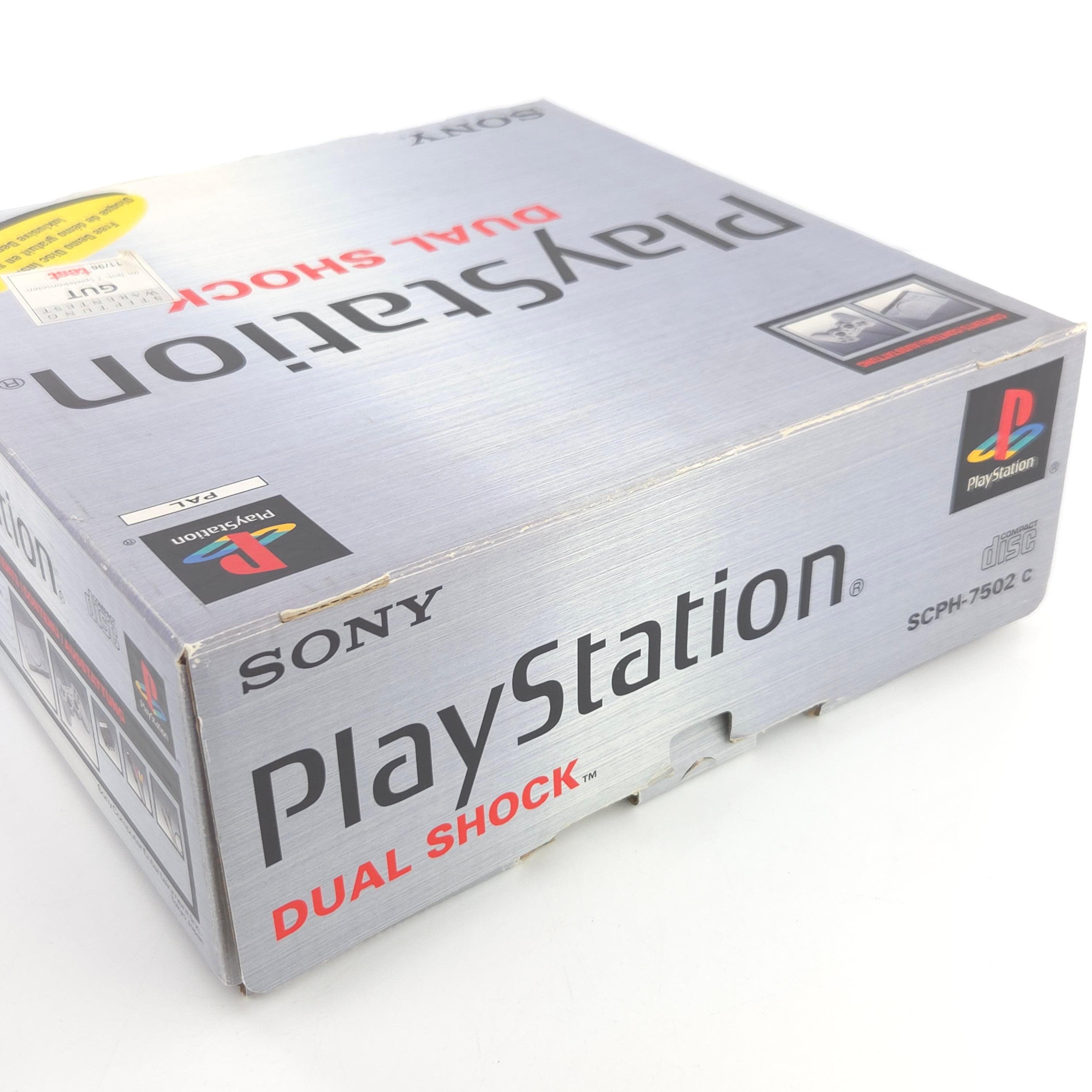 Sony Playstation 1 Konsole PS1 Dual Shock Bundle OVP PAL