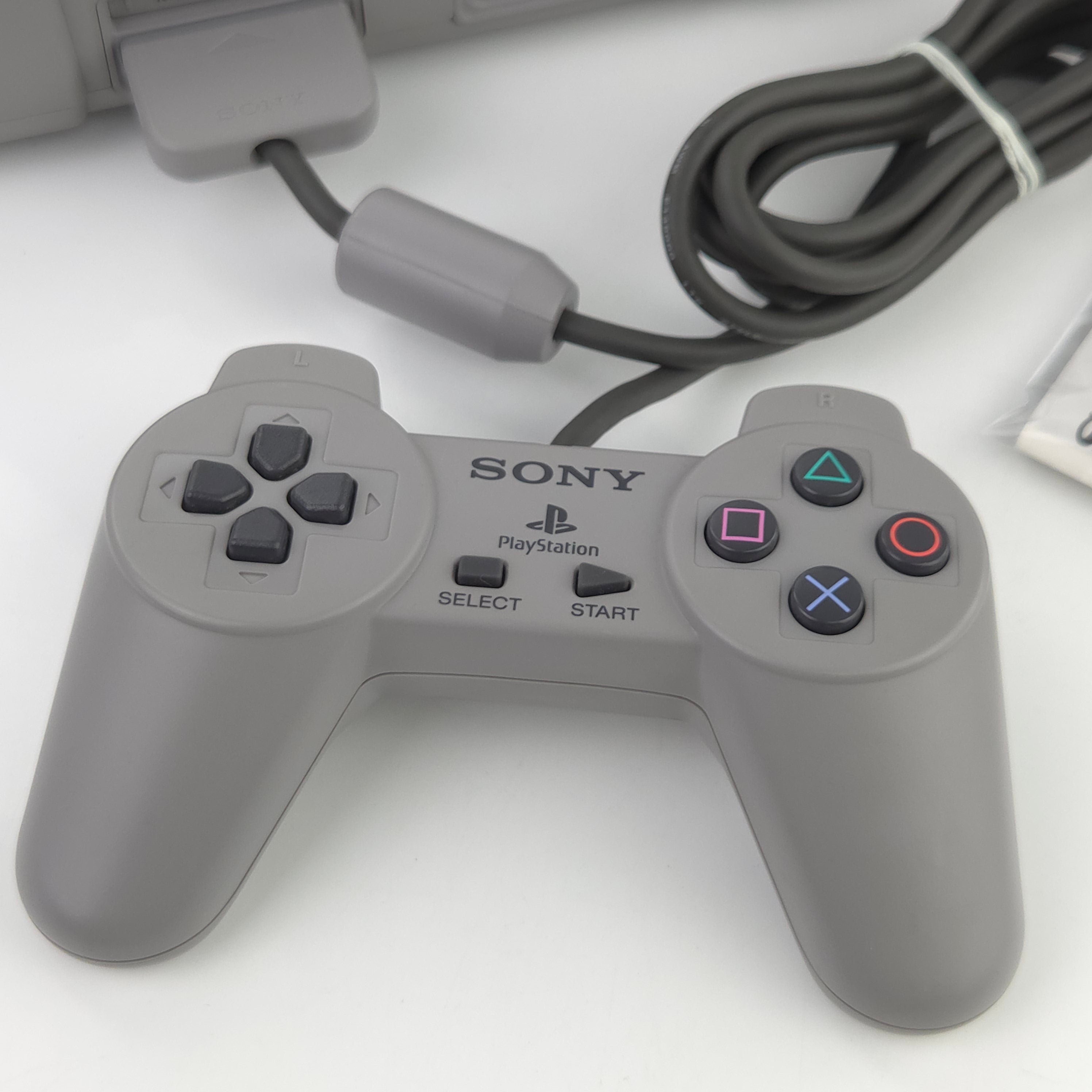 Sony Playstation 1 Konsole PS1 Dual Shock Bundle OVP PAL
