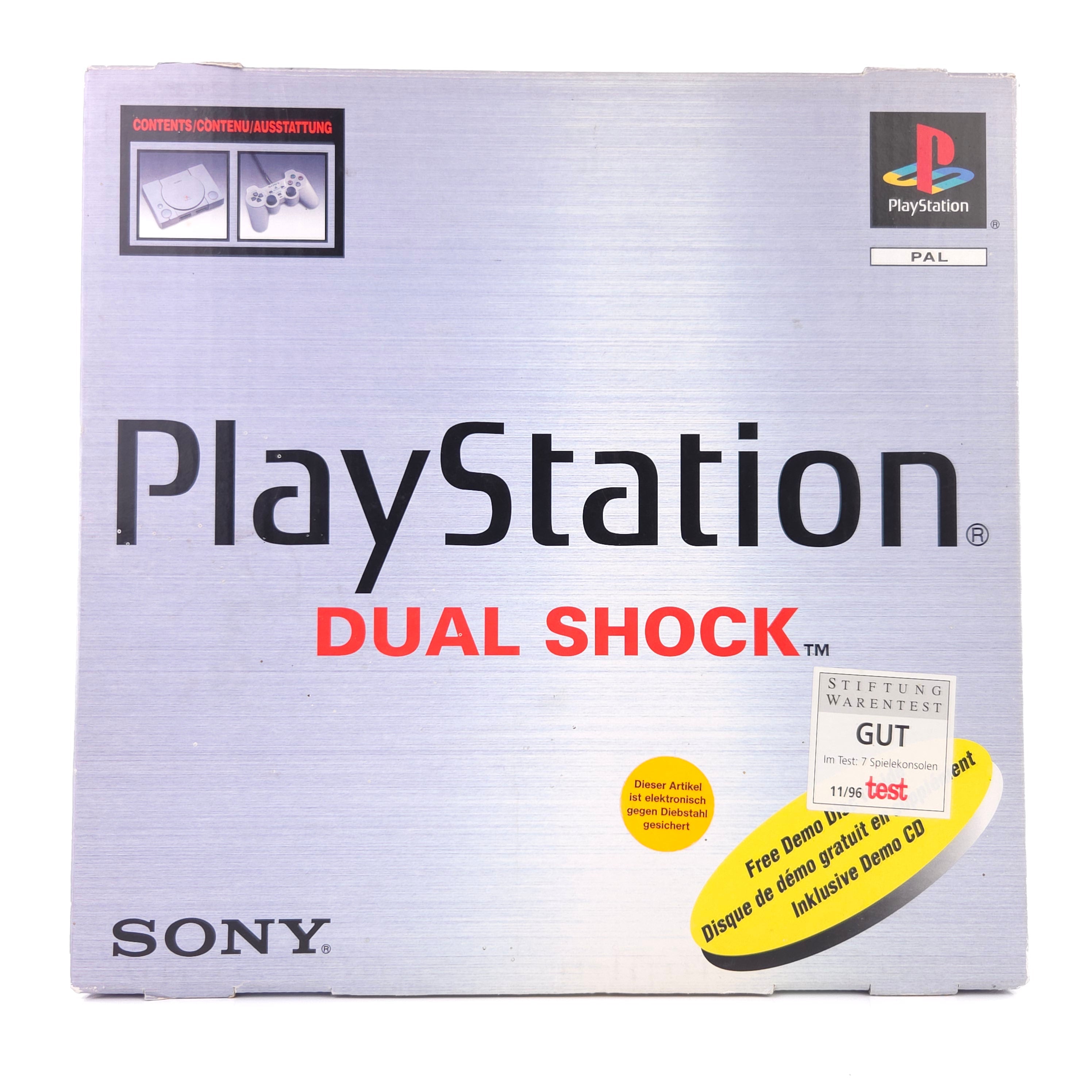 Sony Playstation 1 Konsole Dual Shock PAL OVP