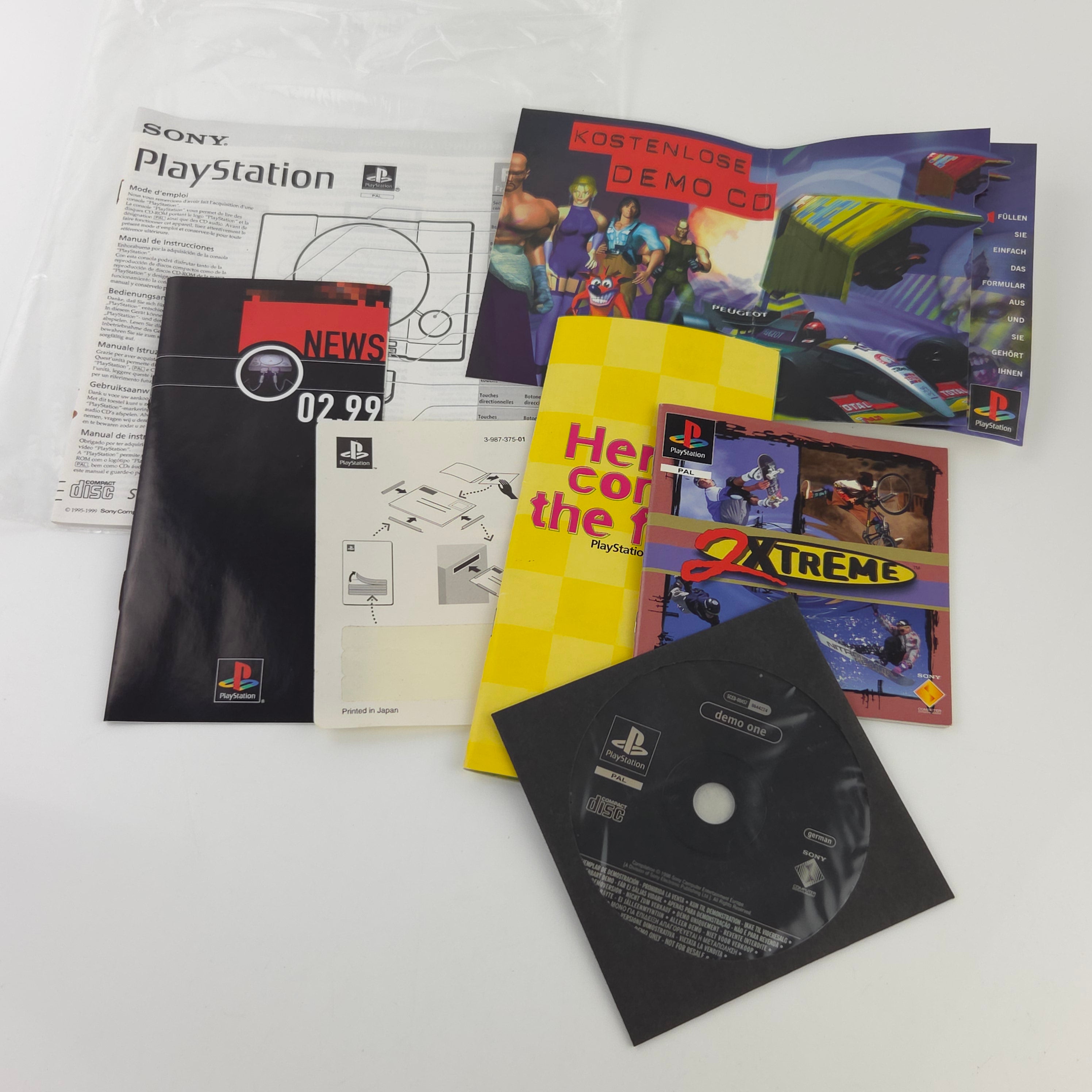 Sony PlayStation 1 Konsole OVP DEMO PAL