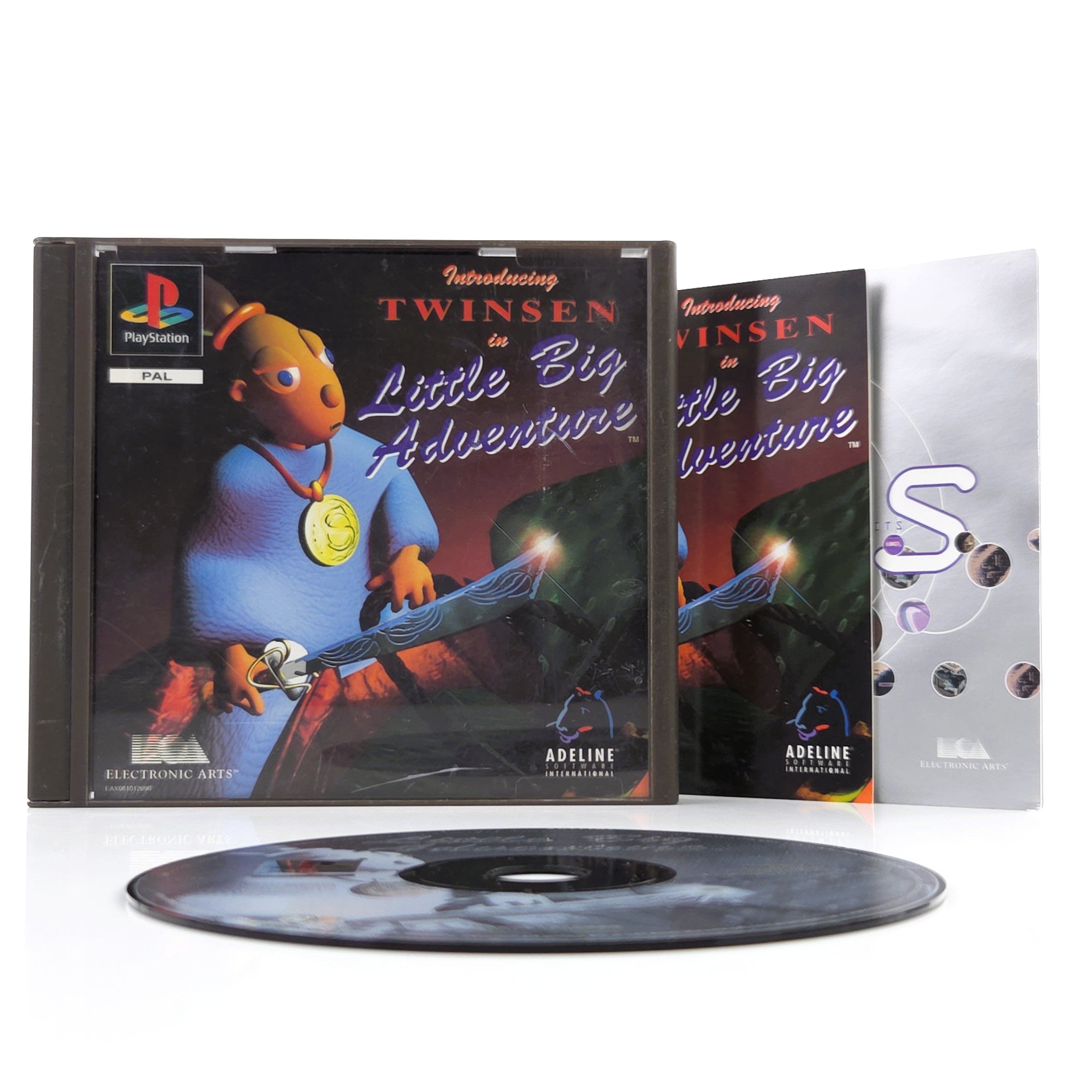 PlayStation 1 Spiel – Little Big Adventure (PAL)