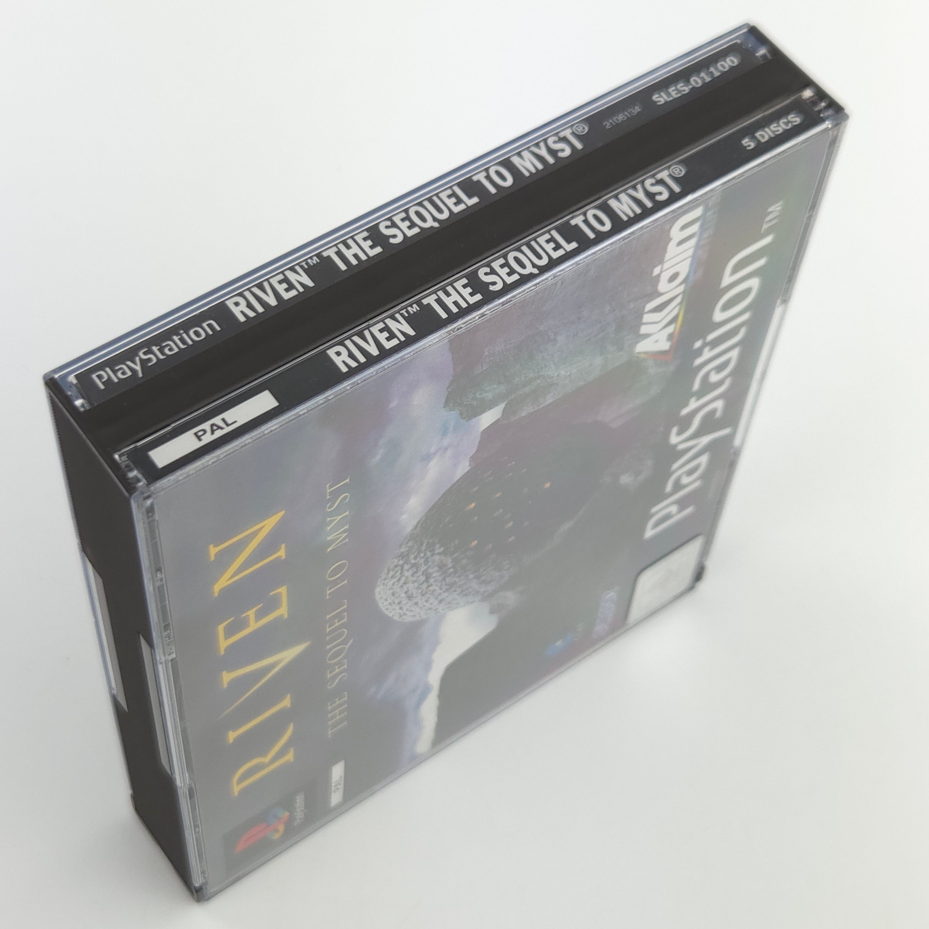 PS1 Spiel Riven the Sequel to Myst PAL DE OVP PSX