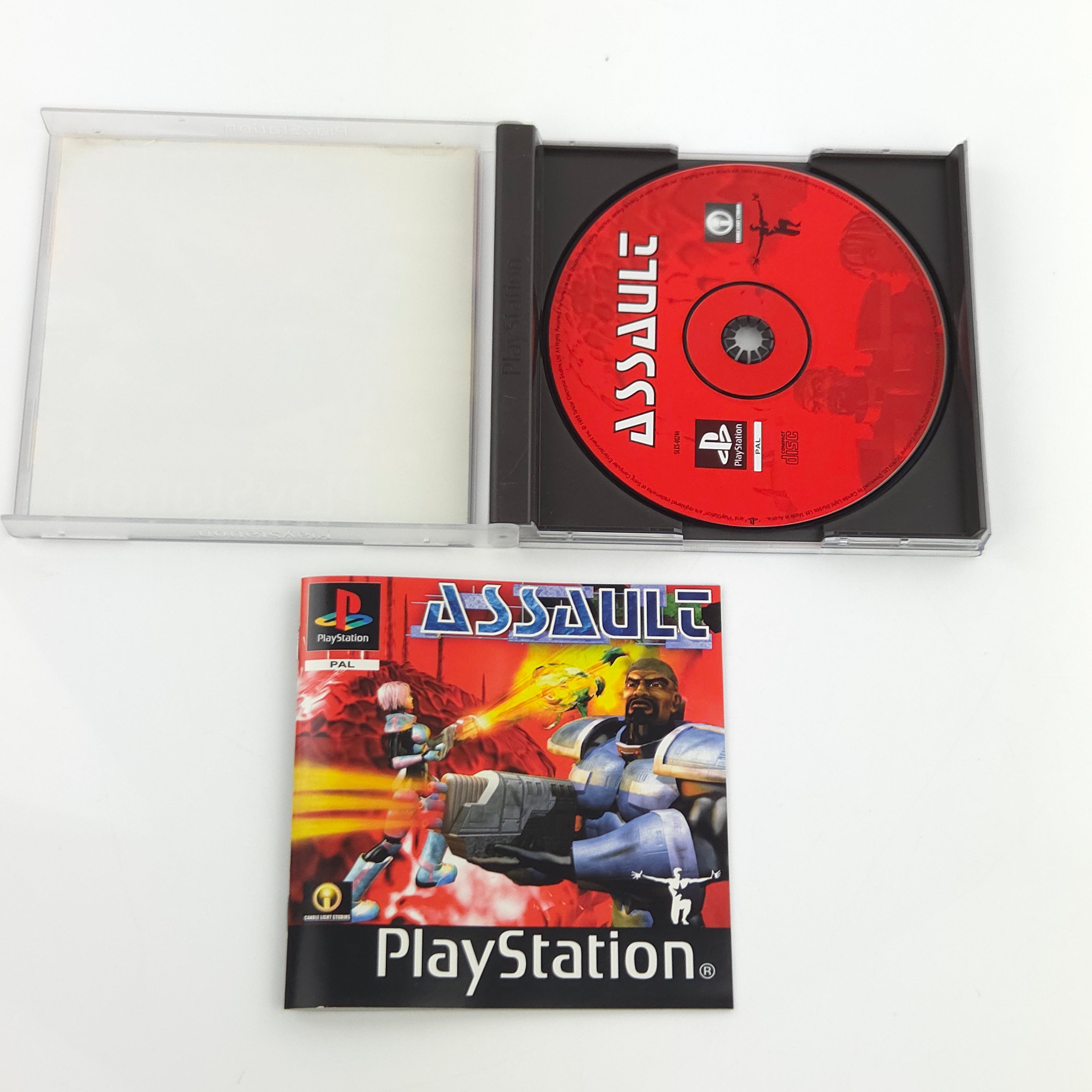 Playstation 1 Spiel – Assault (PS1 PAL OVP)
