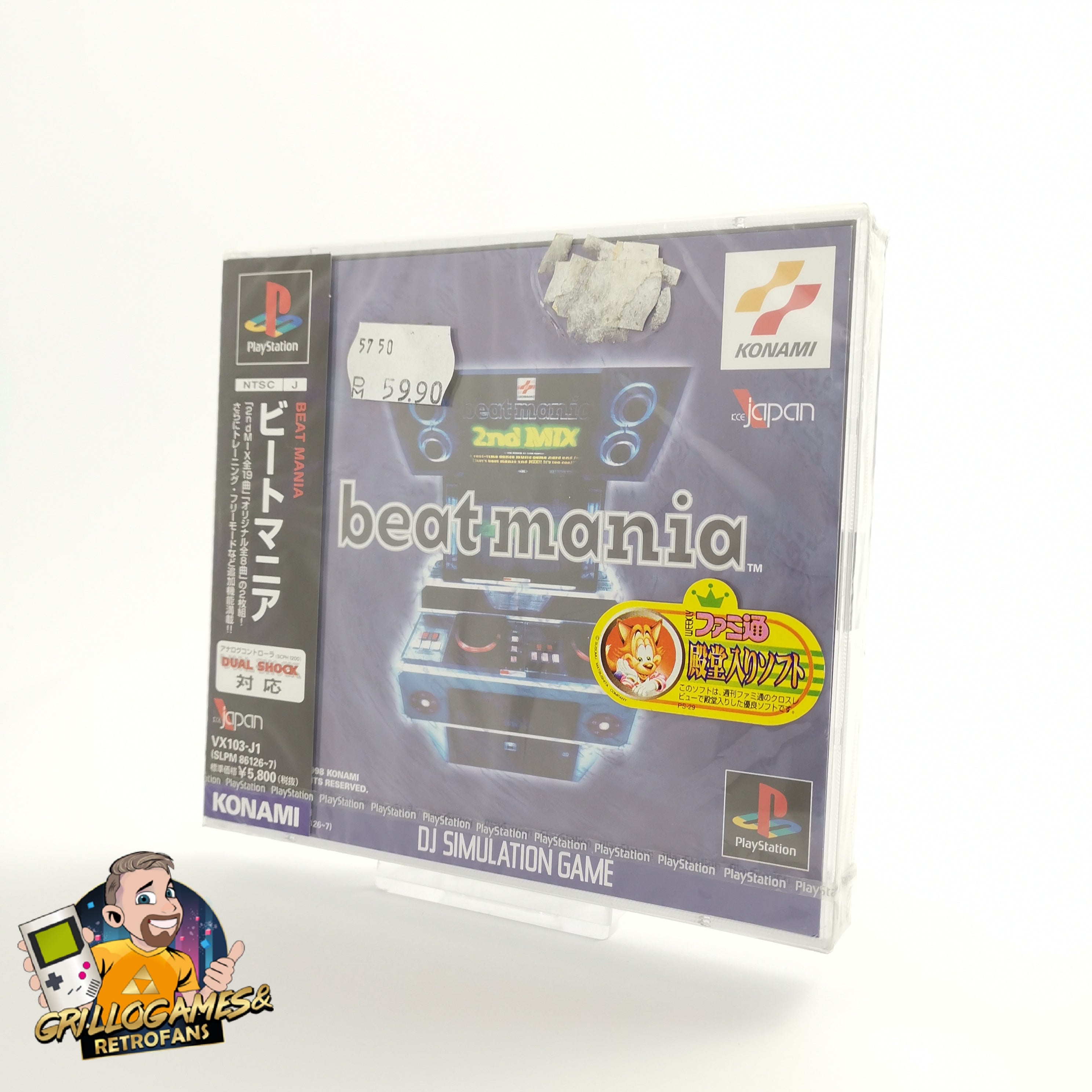 Playstation 1 Spiel – Beatmania 2nd Mix (NTSC-J Neu)