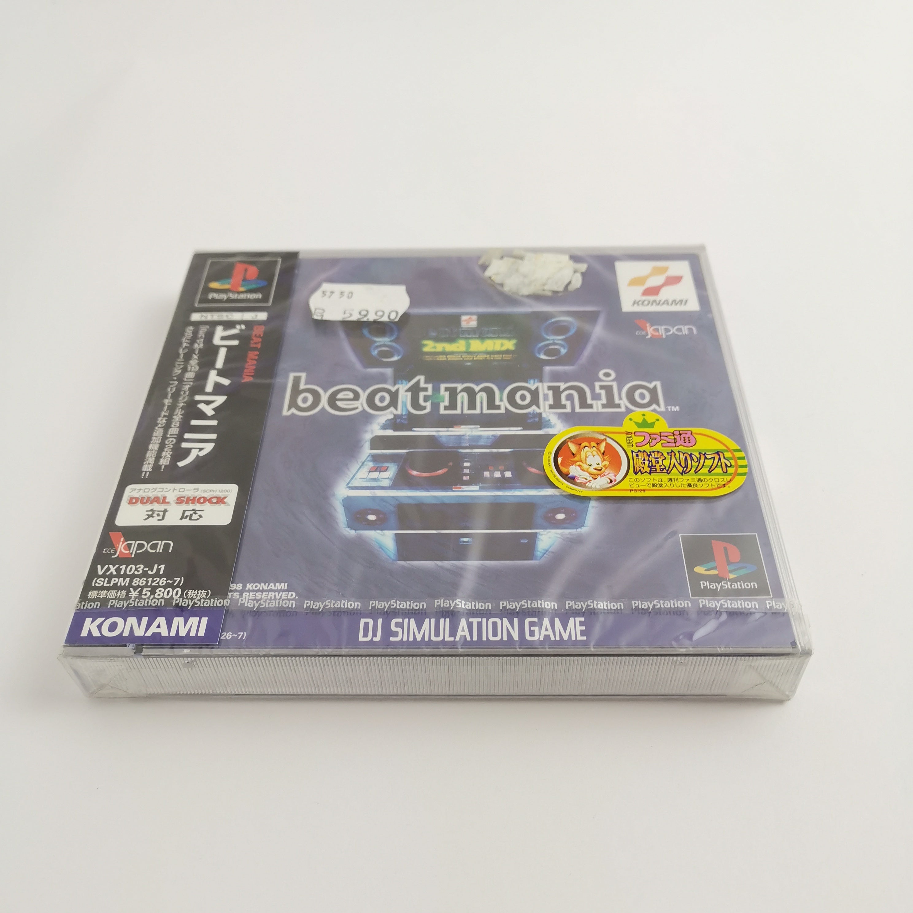 Playstation 1 Spiel – Beatmania 2nd Mix (NTSC-J Neu)