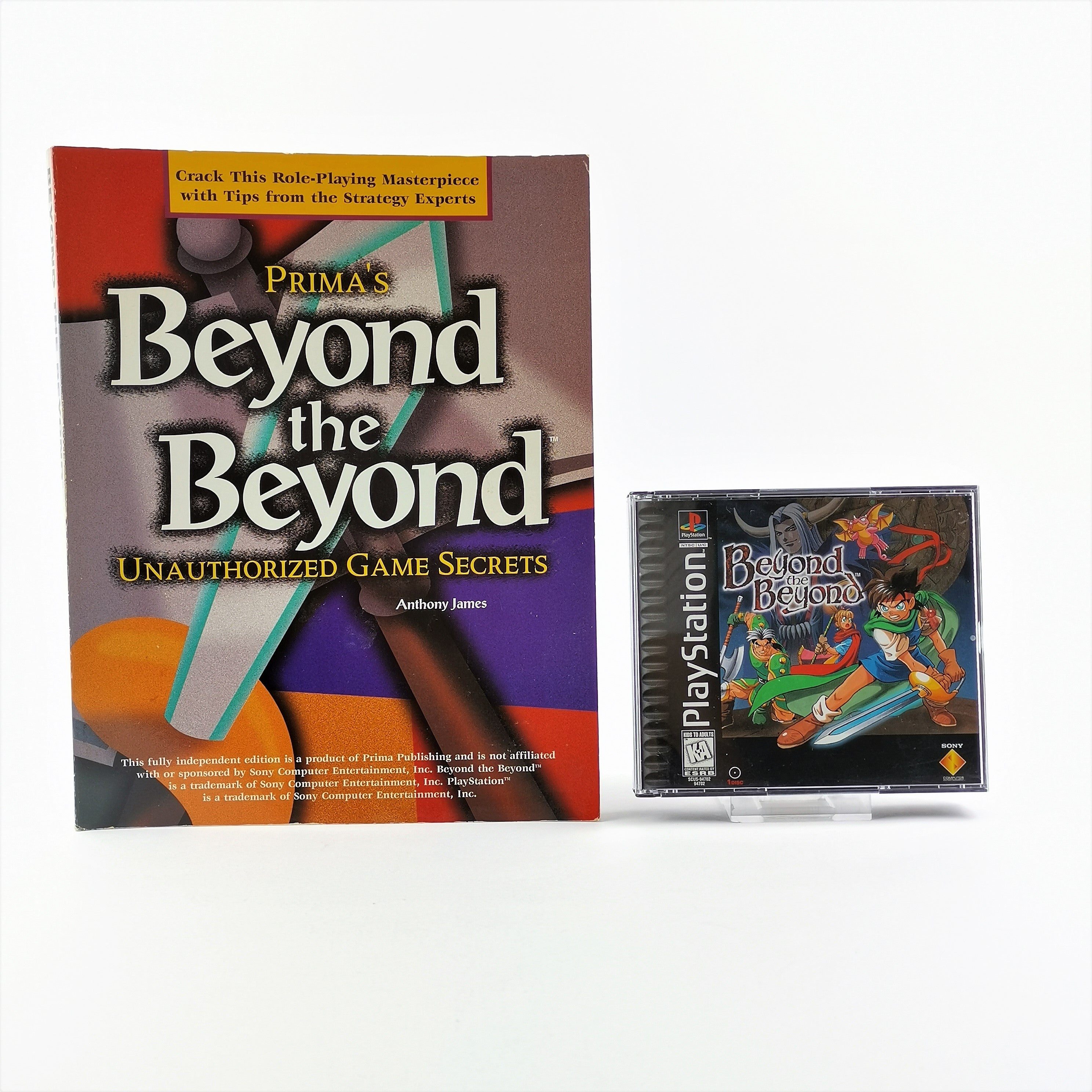 Playstation 1 Spiel – Beyond the Beyond mit Lösungsbuch PS1