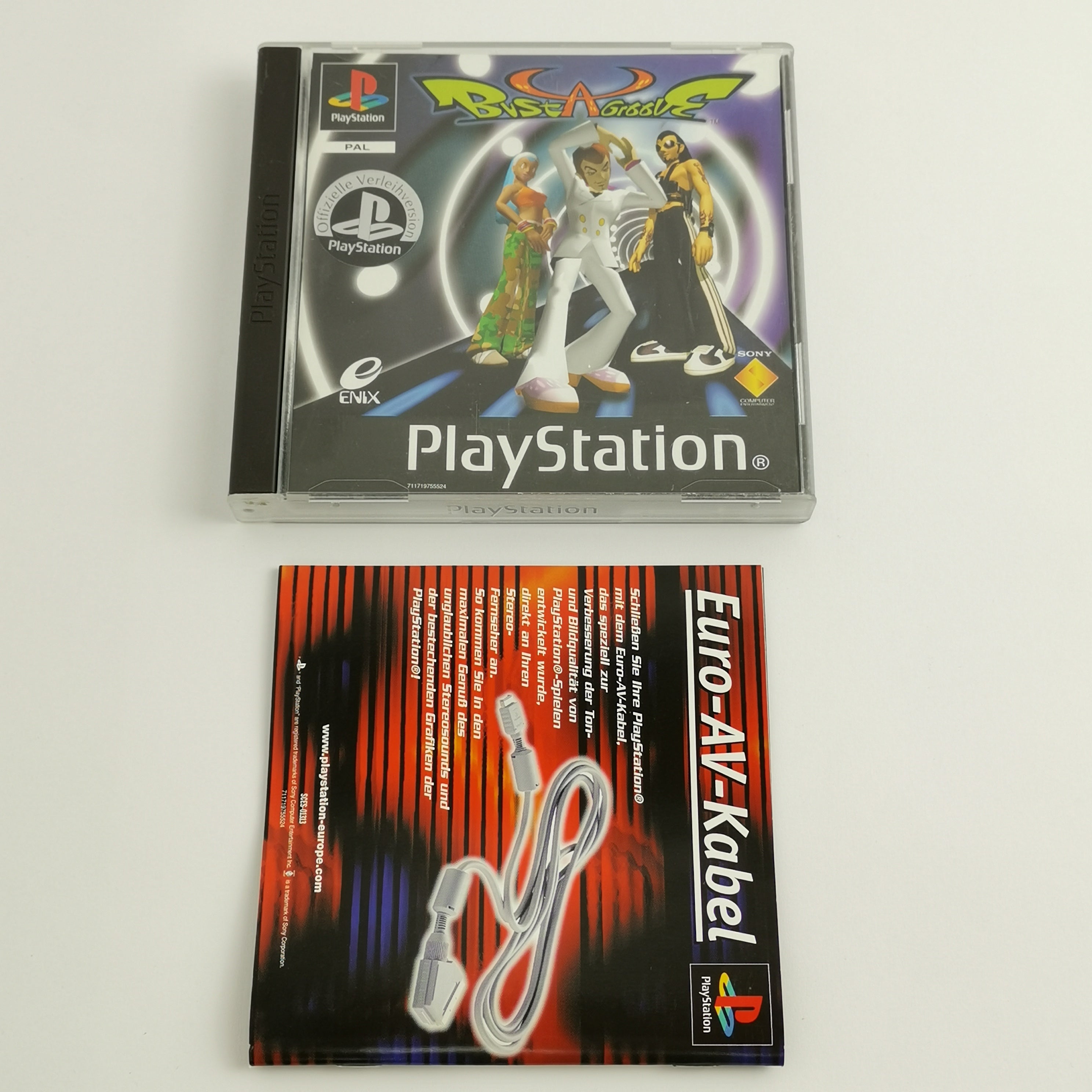 Playstation 1 Spiel – Bust A Groove PS1 OVP PAL