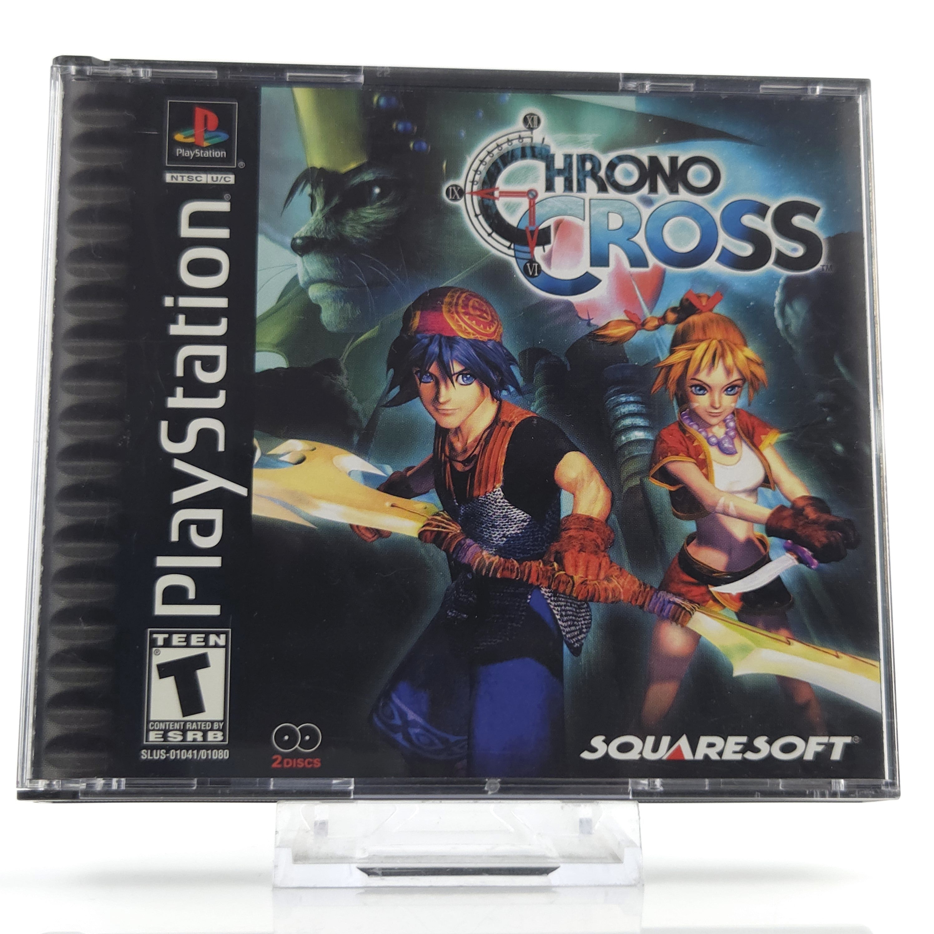 Playstation 1 Spiel – Chrono Cross OVP NTSC USA PS1