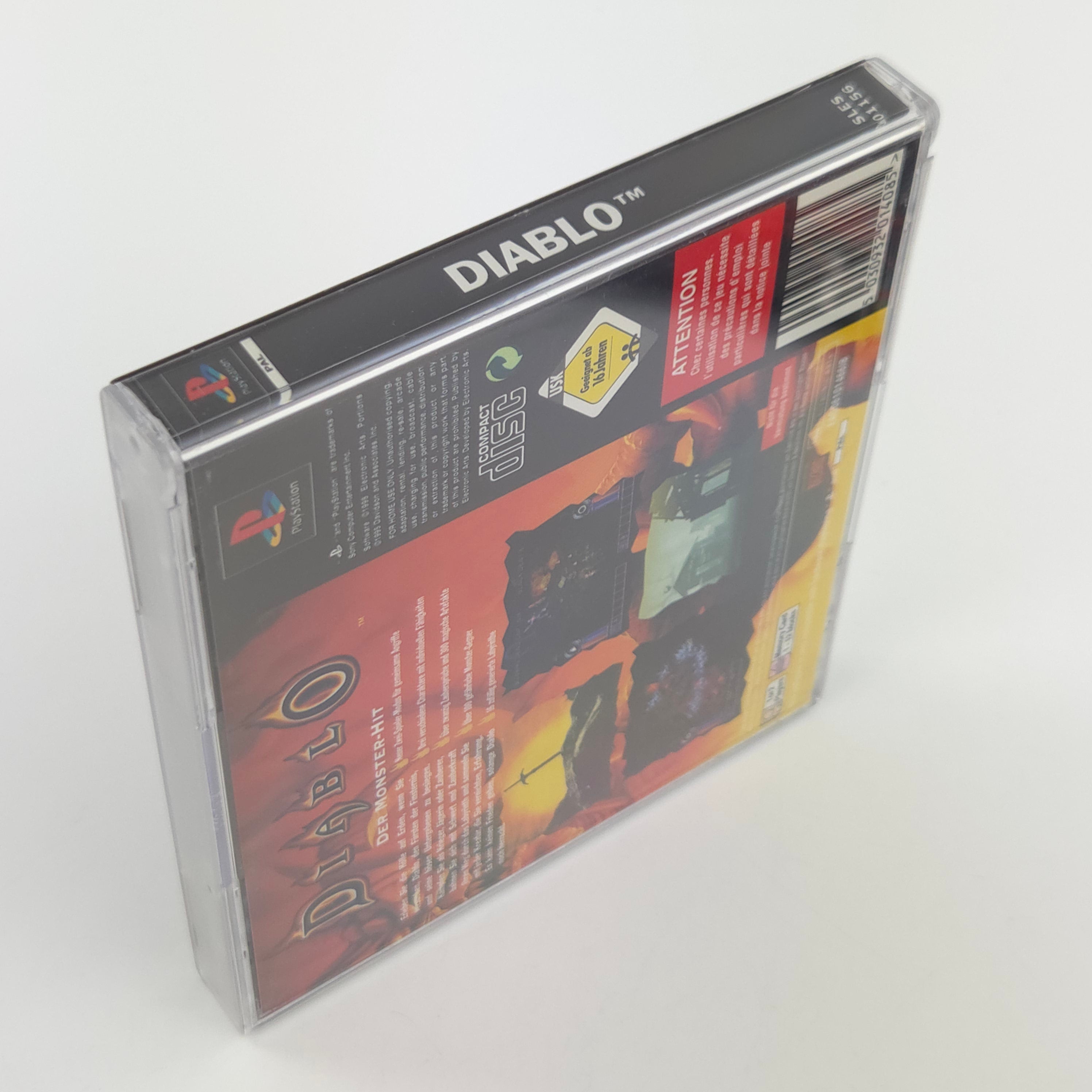Playstation 1 Spiel Diablo PS1 OVP PAL DE Electronic Arts