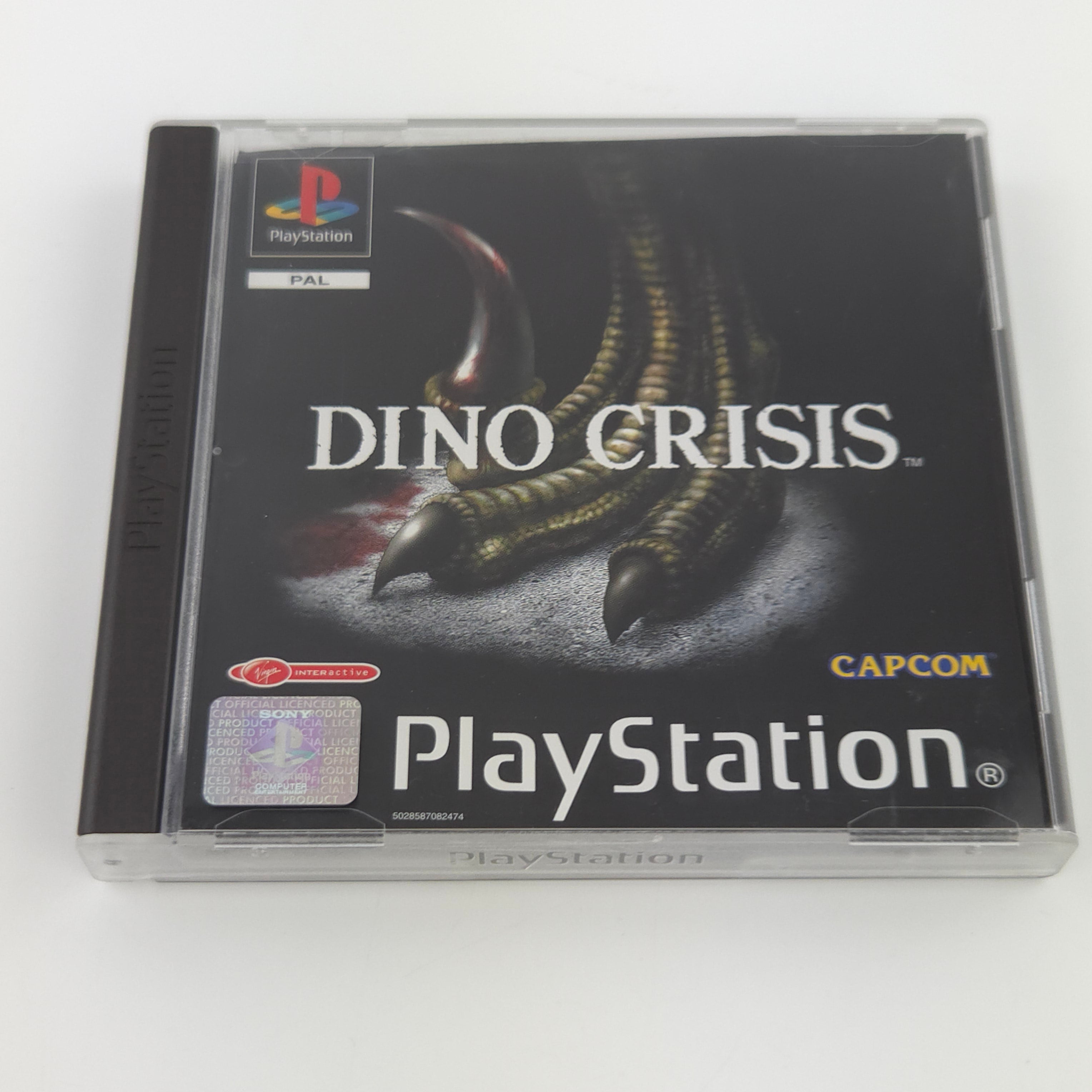 Playstation 1 Spiel – Dino Crisis (OVP Anleitung PAL)