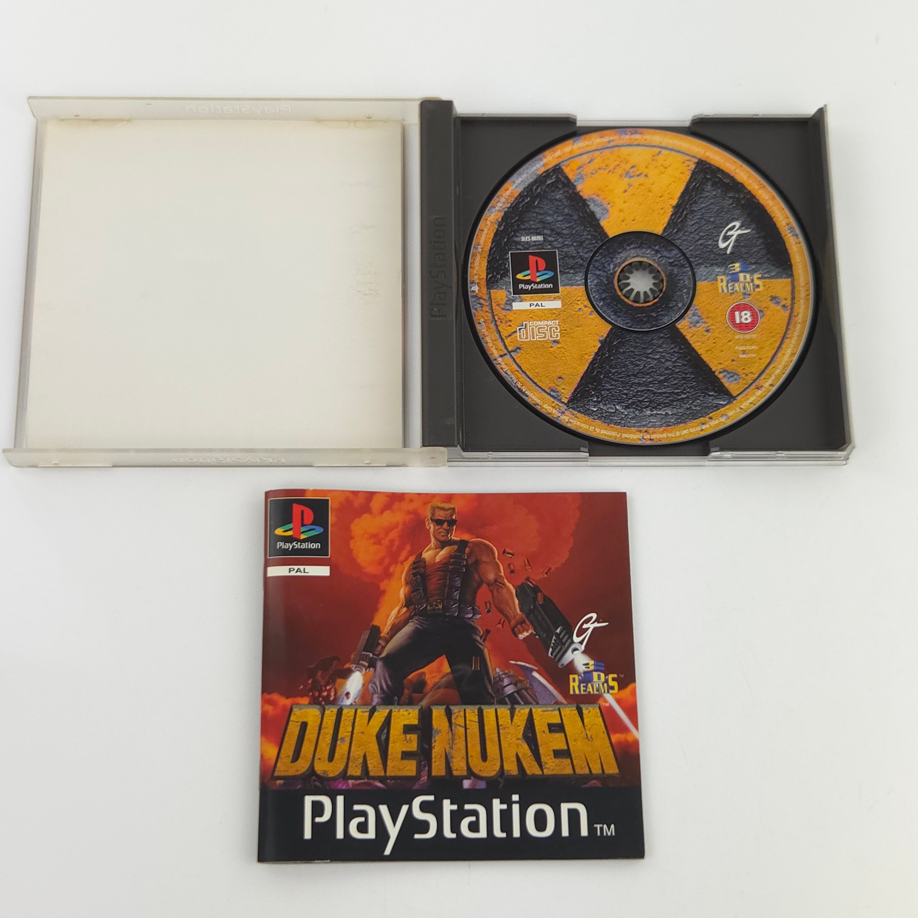Sony Playstation 1 Spiel Duke Nukem PS1 OVP PAL USK18