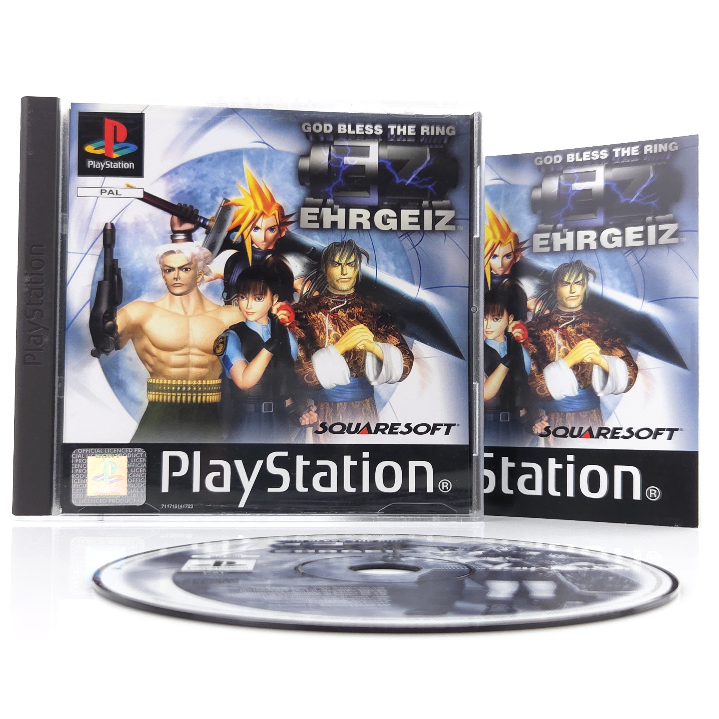 Playstation 1 Spiel – Ehrgeiz (PS1 OVP PAL)