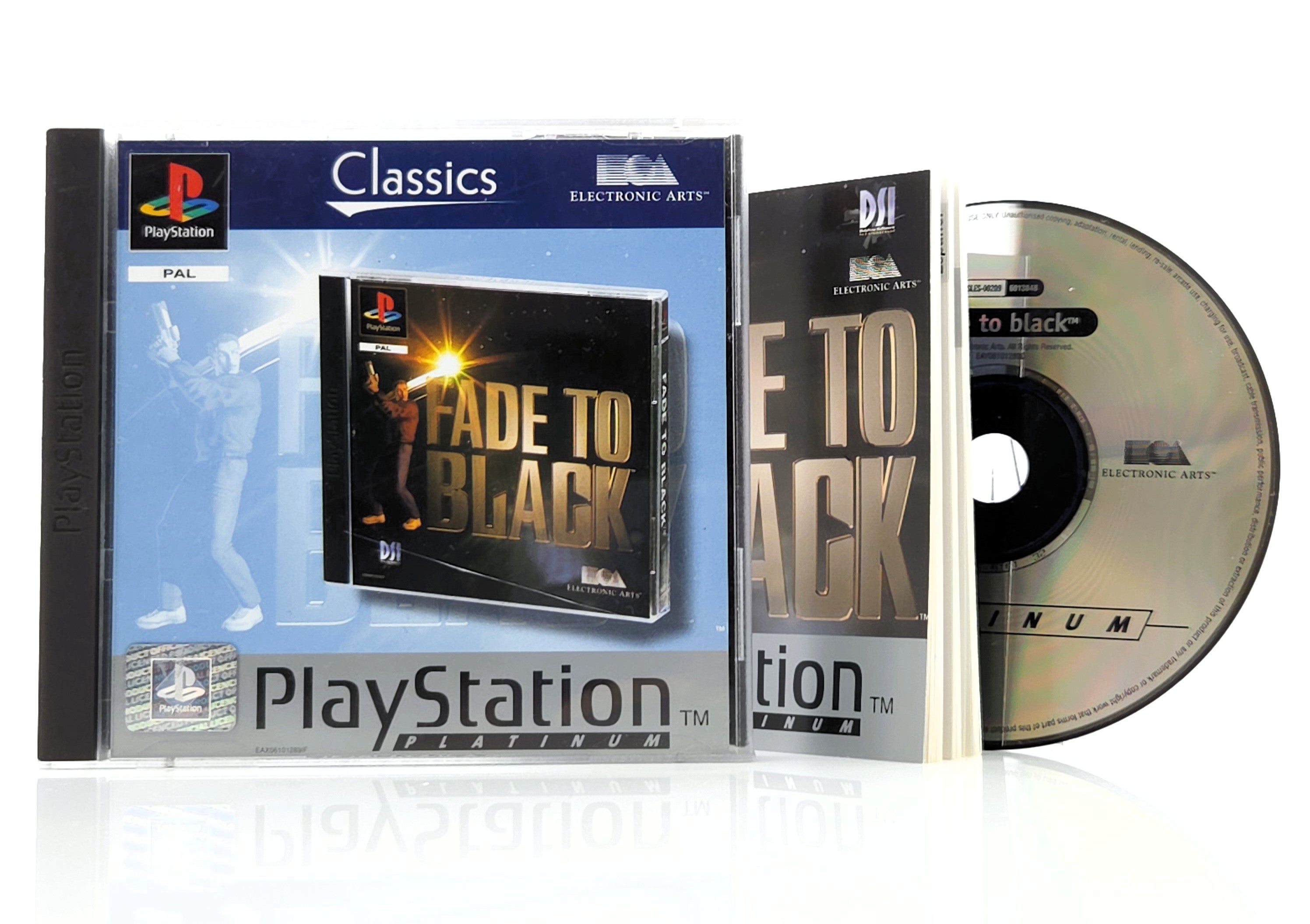 Playstation 1 Spiel – Fade to Black (PS1 PAL OVP)