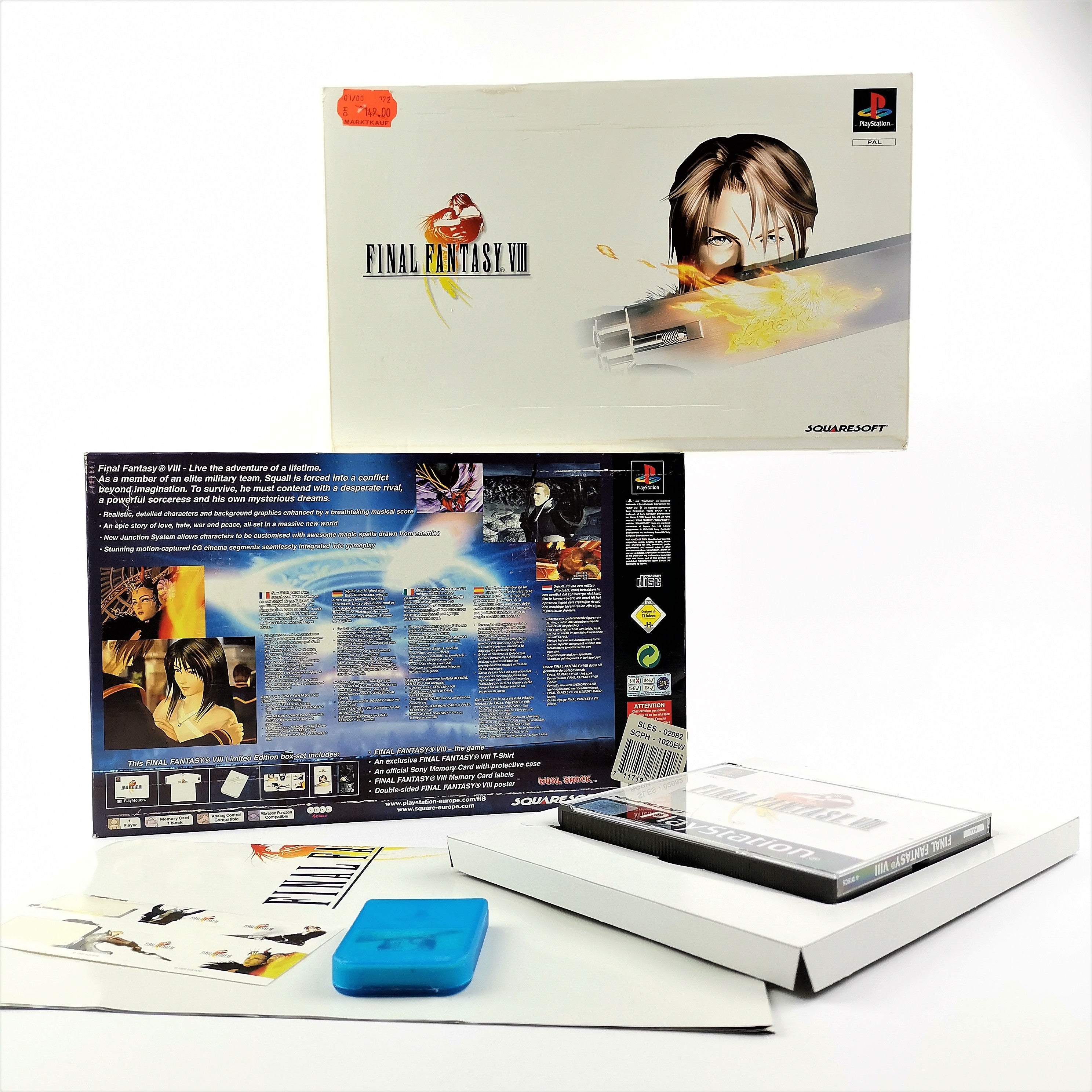 Playstation 1 Spiel – Final Fantasy VIII Limited Edition OVP