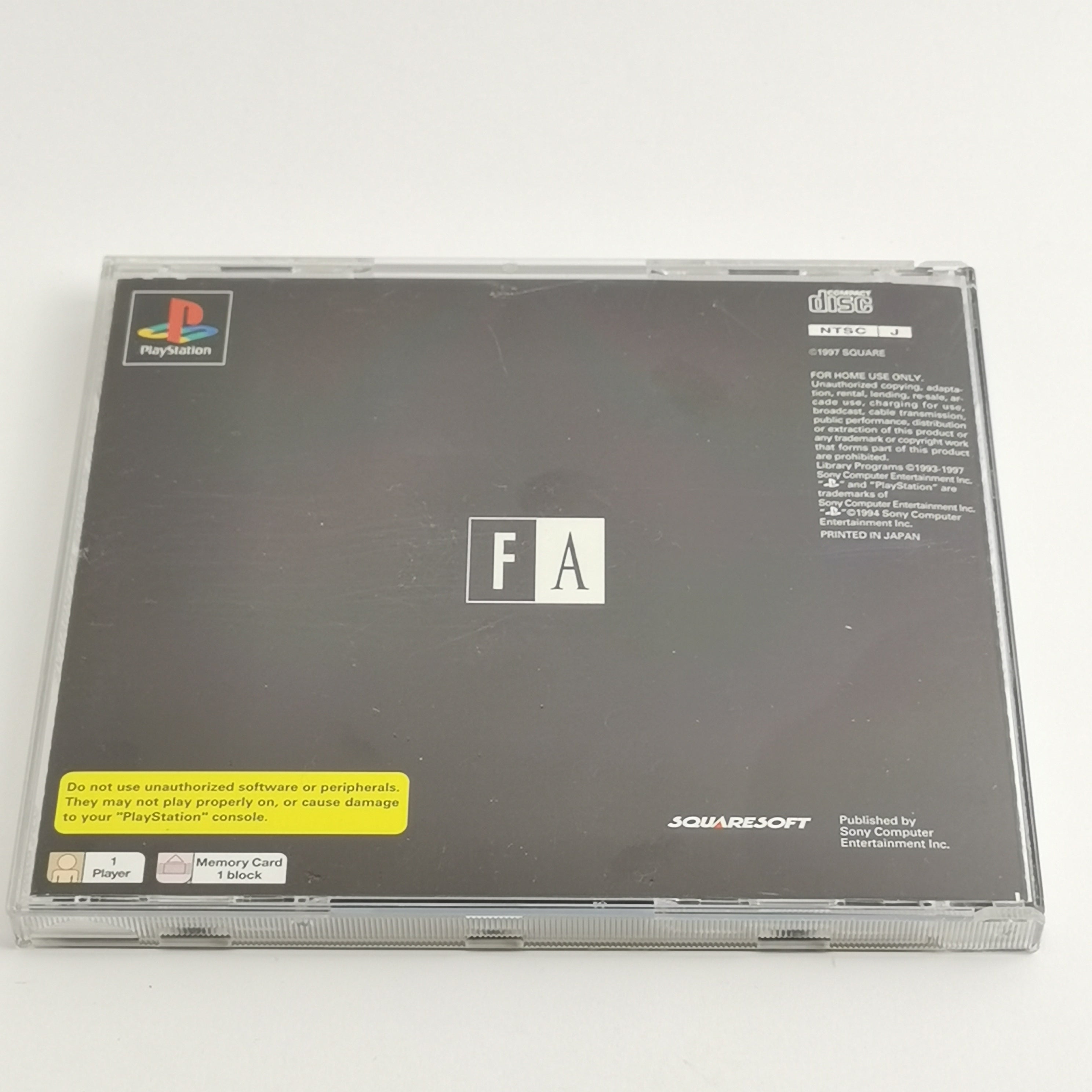 Playstation 1 Spiel – Front Mission Alternative PS1 OVP Japan