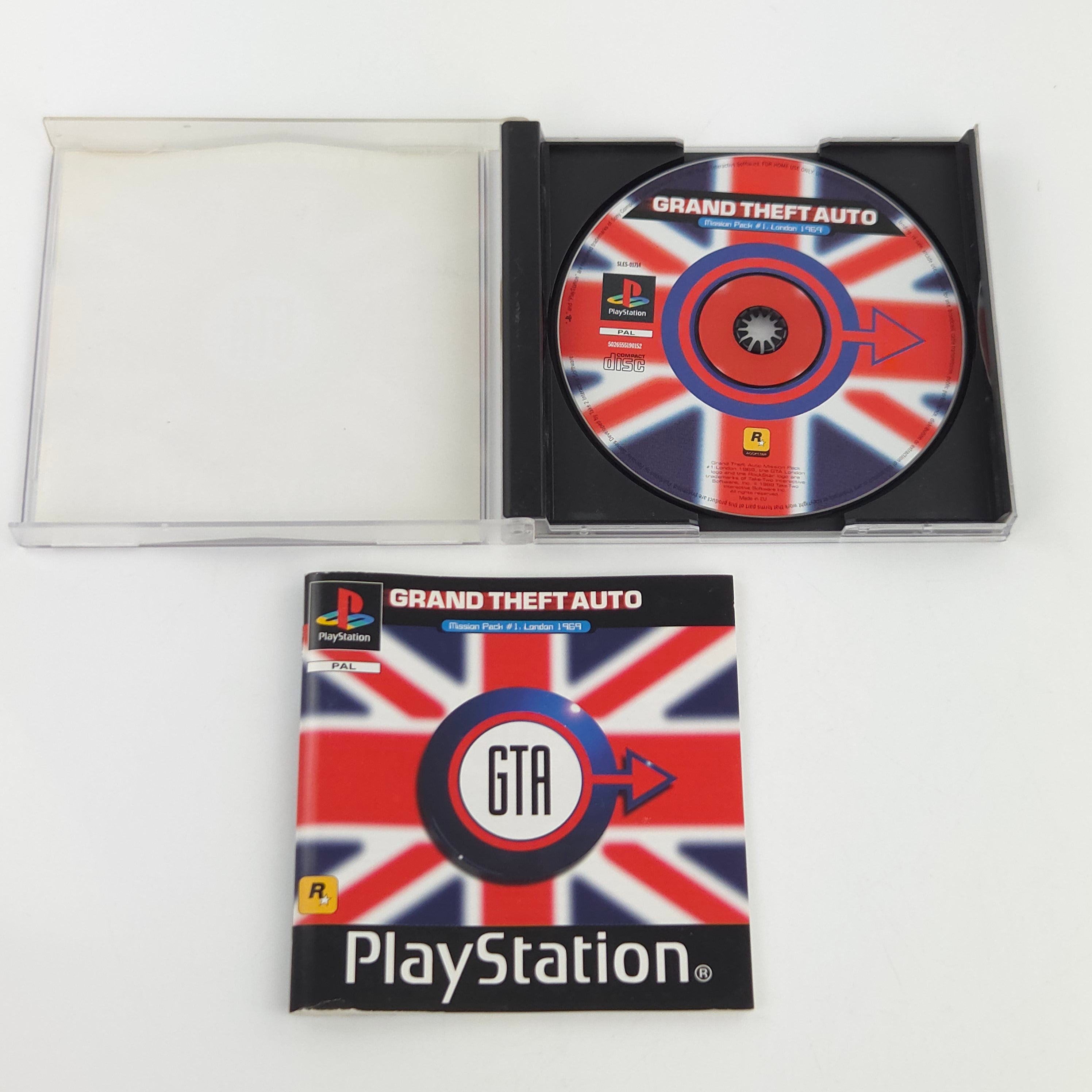 Playstation Spiel GTA Grand Theft Auto London PS1 OVP PAL