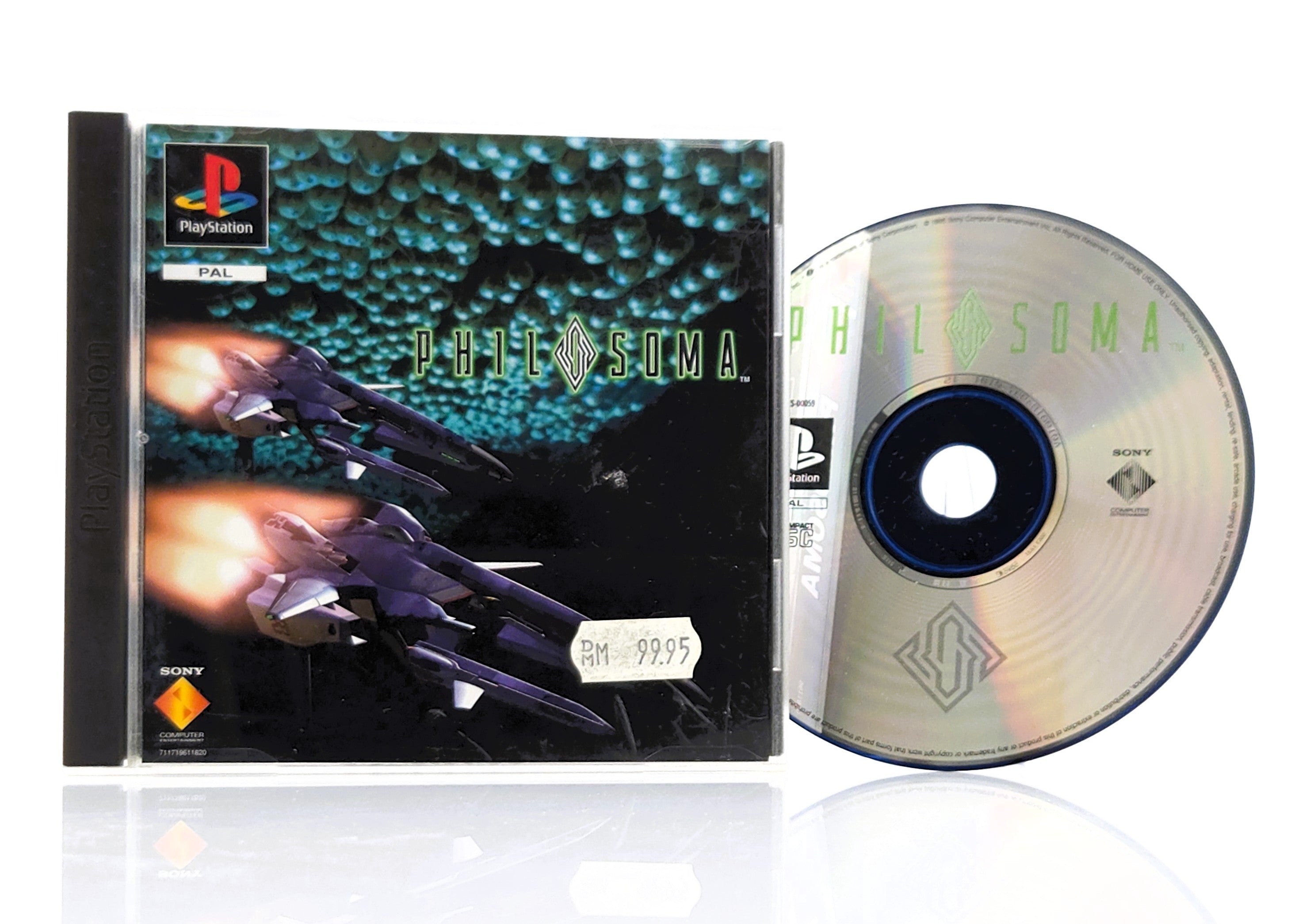 Playstation 1 Spiel – Philosoma PS1 PAL OVP leichten Gebrauchsspuren