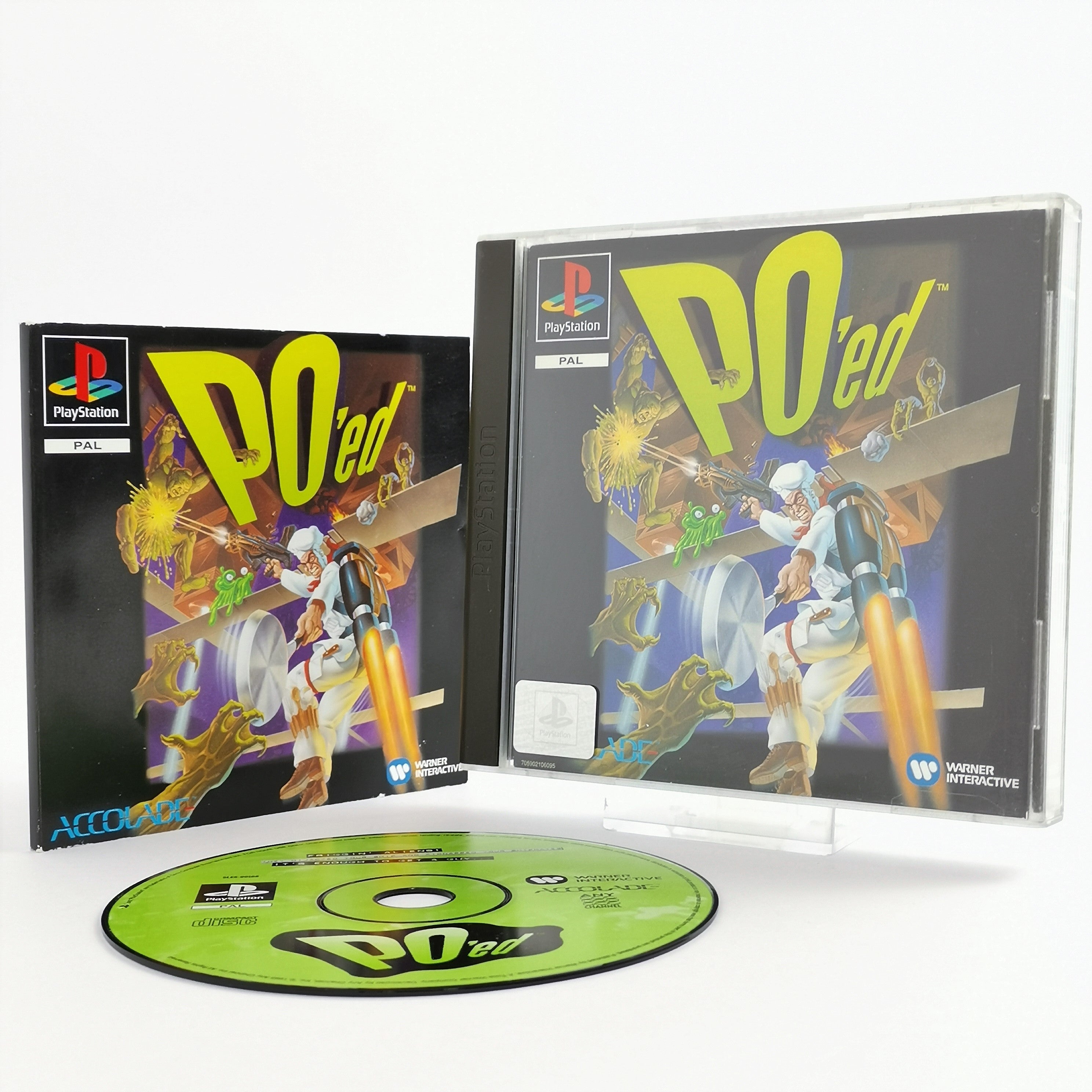 Playstation 1 Spiel Poed PS1 OVP PAL dhl paket