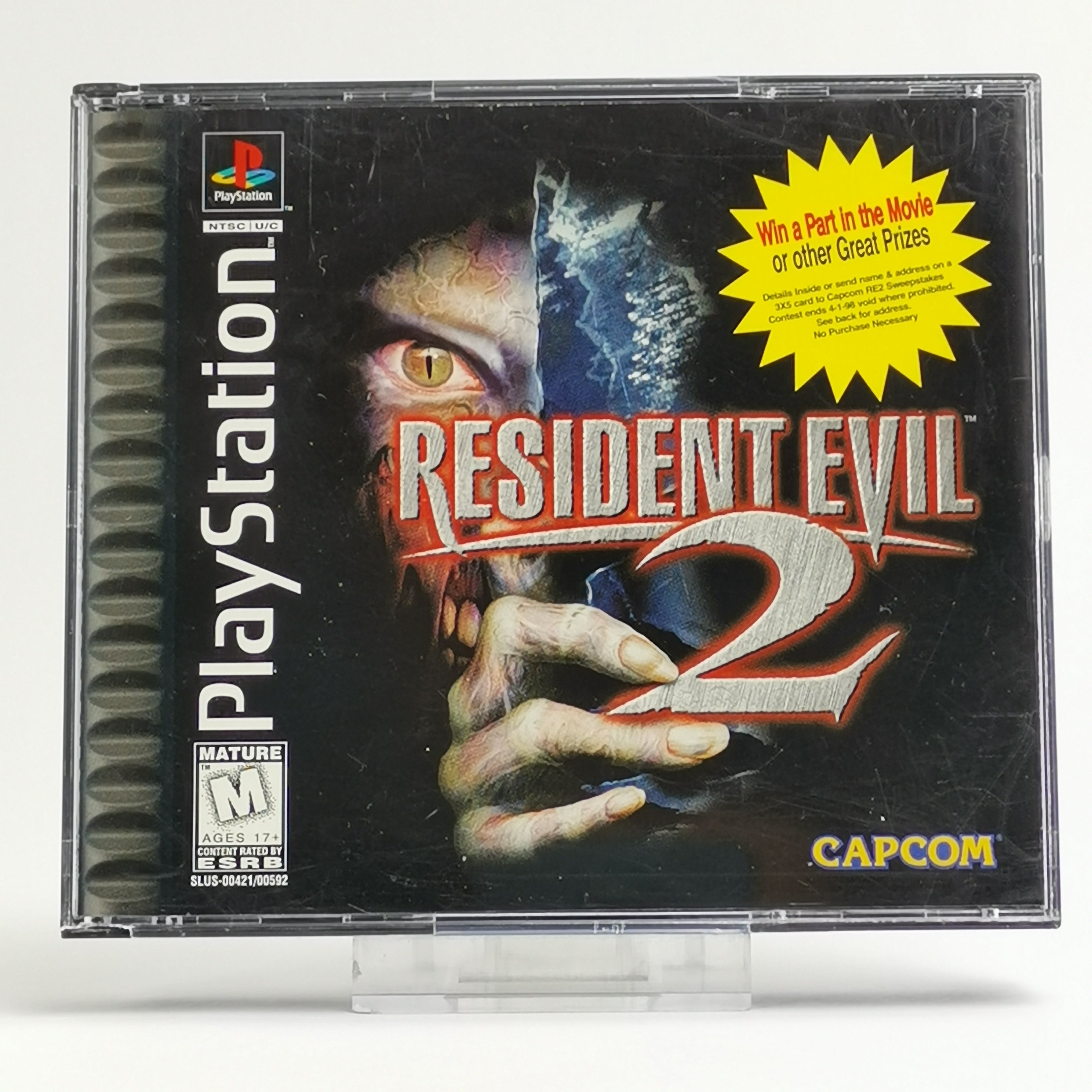 Playstation 1 Spiel – Resident Evil 2 OVP Anleitung PS1 USA